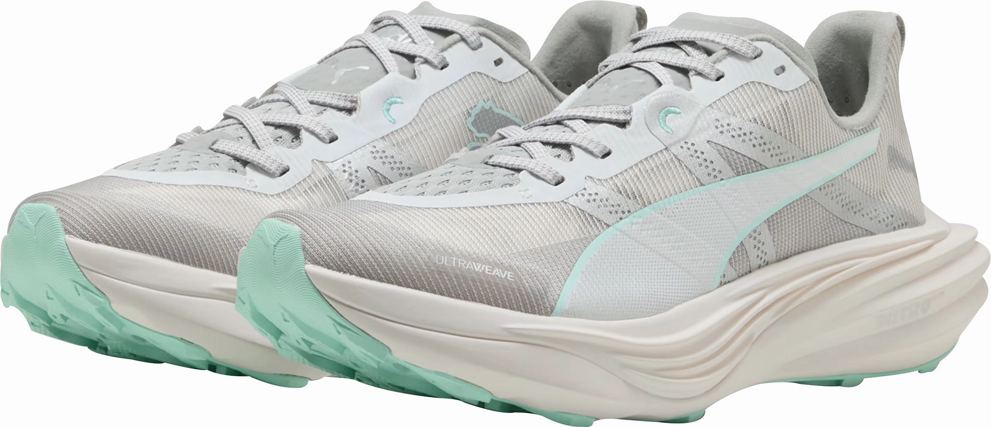 Puma Deviate Nitro Elite Womens Trail Running Shoes - Grey Cozy Footwear