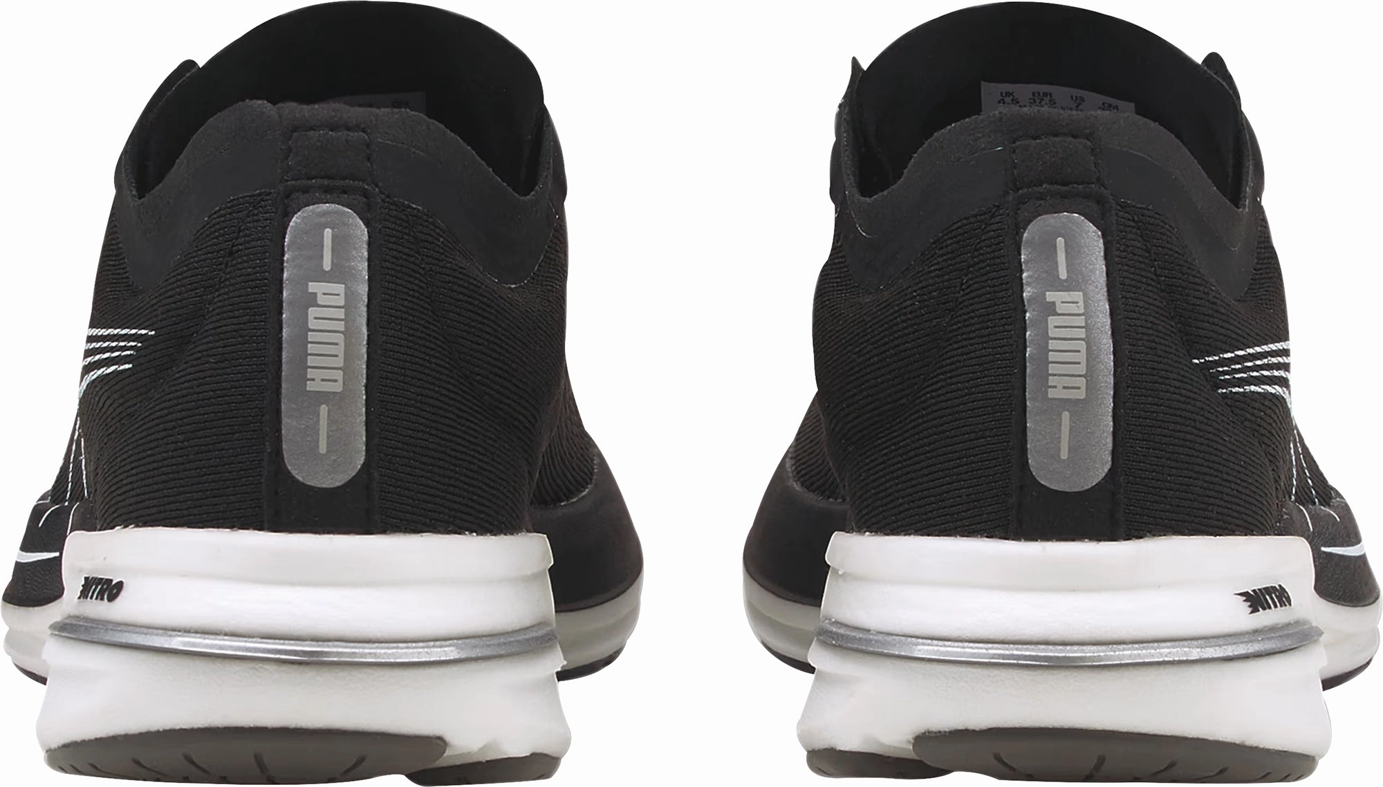 Puma Deviate Nitro Womens Running Shoes - Black Cozy Footwear