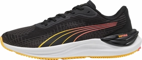 Puma Electrify Nitro 3 Womens Running Shoes - Black Puma sport shoes with bold branding
