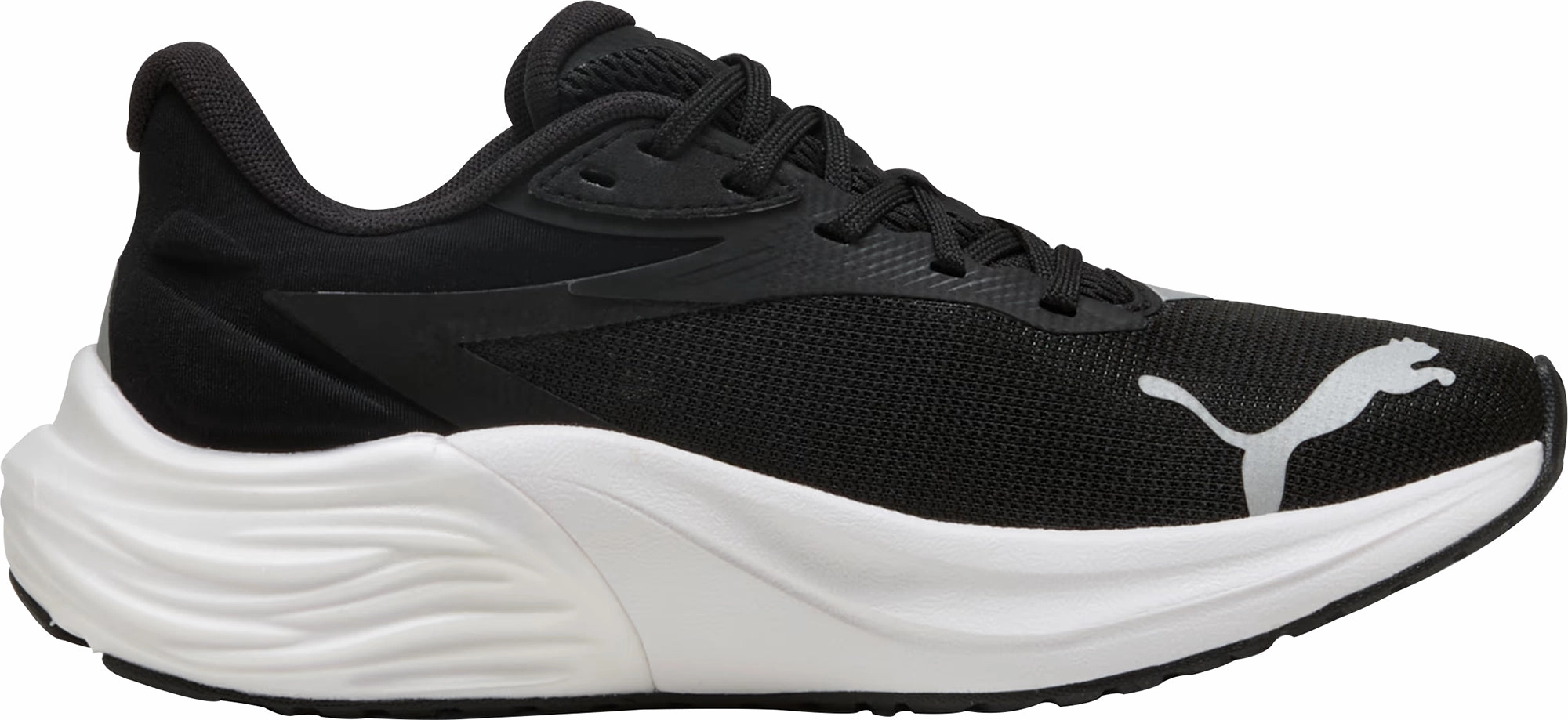 Puma Electrify Nitro 4 Junior Running Shoes - Black Cozy Footwear