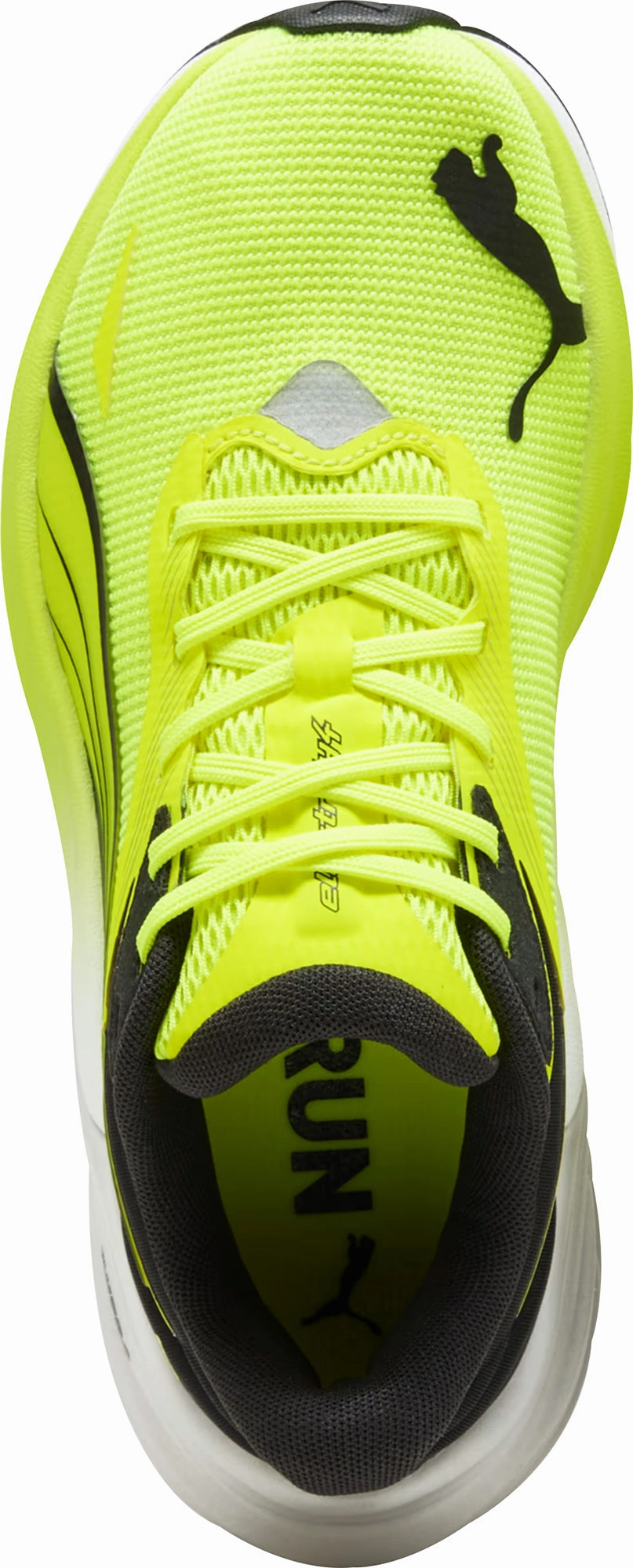 Puma Electrify Nitro 4 Junior Running Shoes - Yellow Cozy Footwear