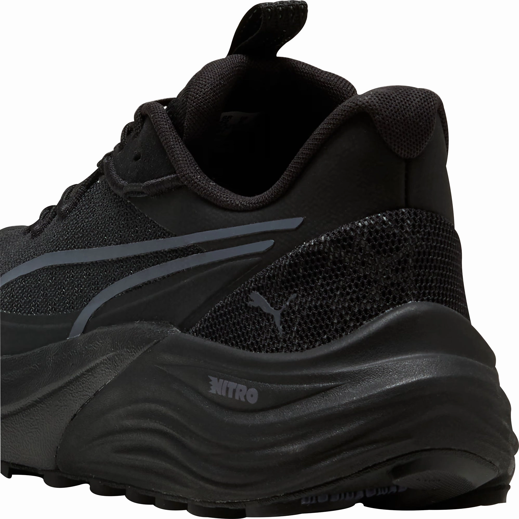 Puma Electrify Nitro 4 Mens Trail Running Shoes - Black Cozy Footwear