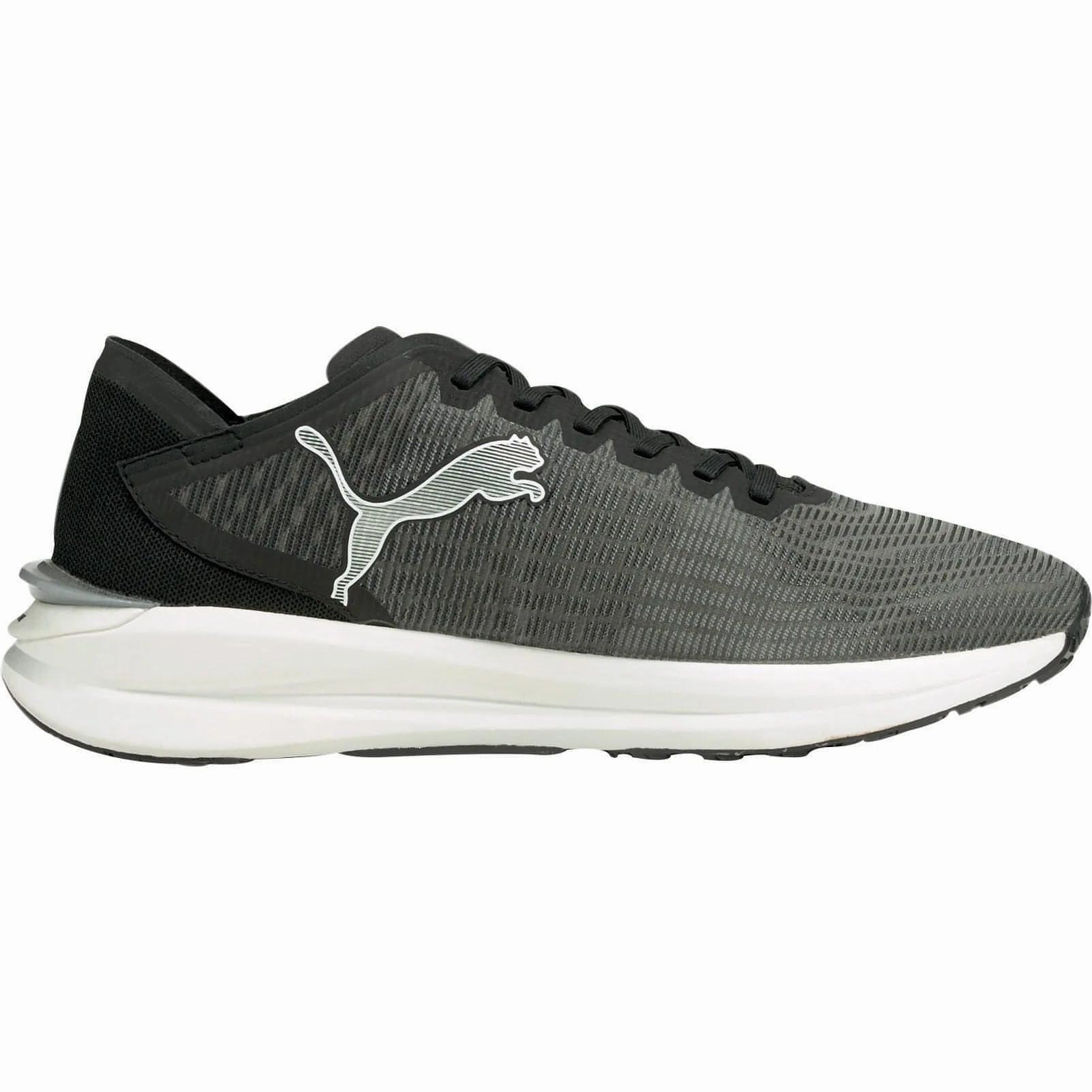 Puma Electrify Nitro Mens Running Shoes - Black Bold Sneakers