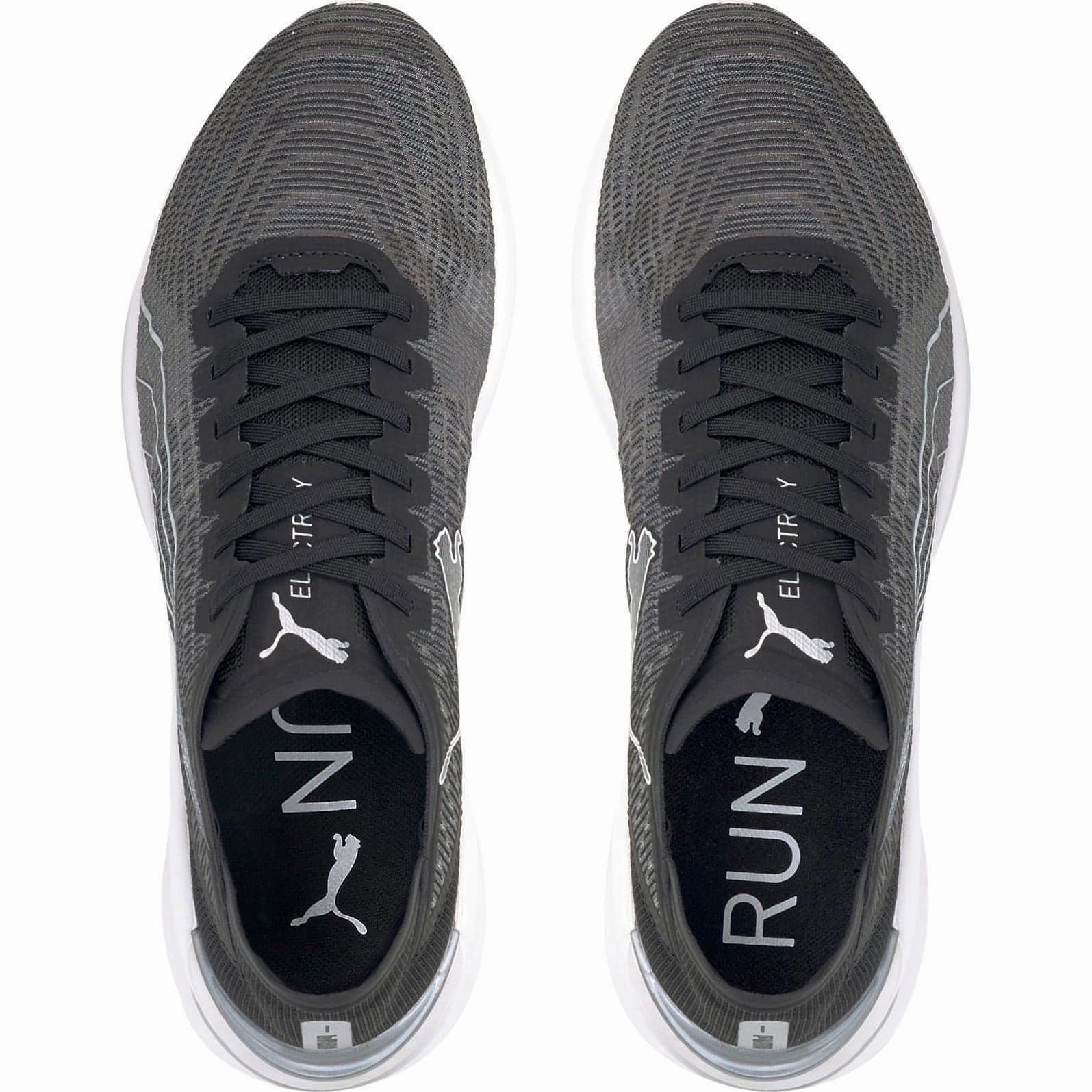 Puma Electrify Nitro Mens Running Shoes - Black Bold Sneakers
