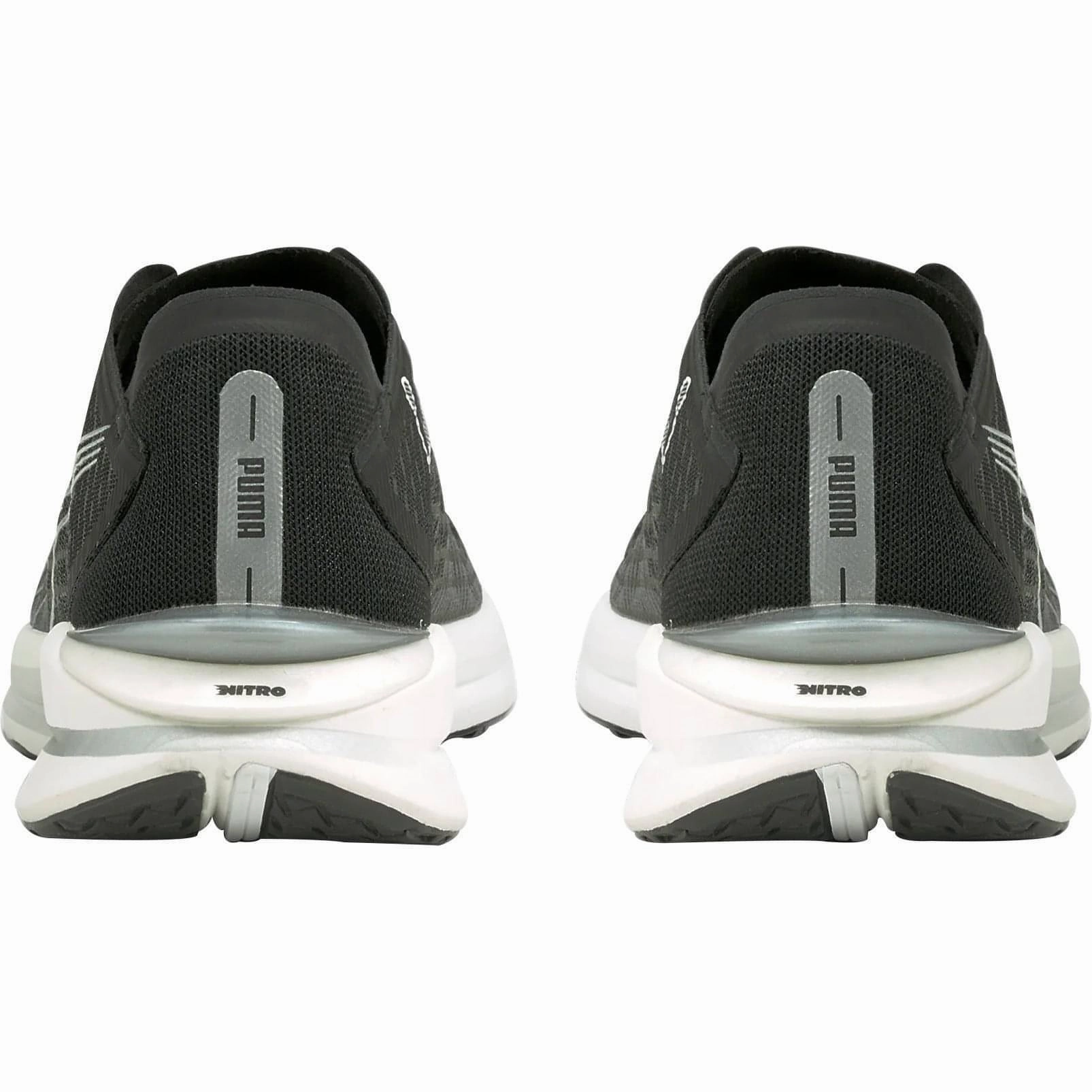 Puma Electrify Nitro Mens Running Shoes - Black Bold Sneakers