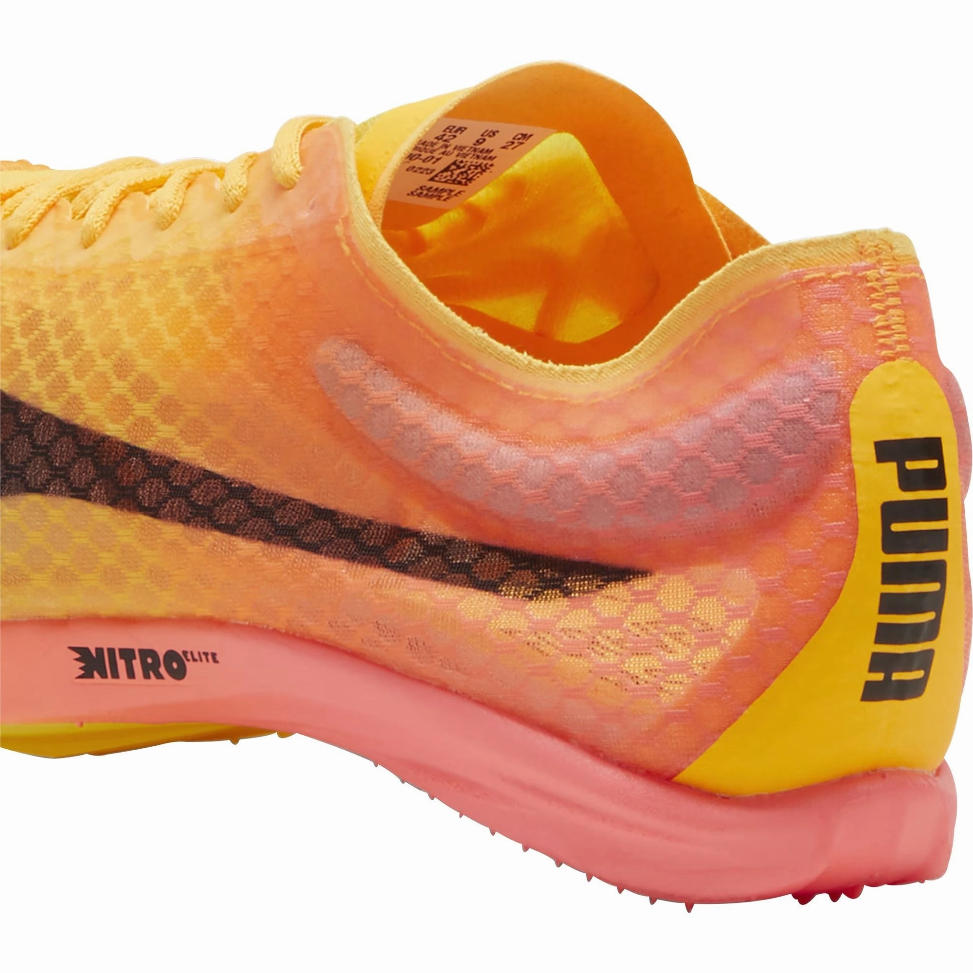 Puma evoSpeed Distance Nitro Elite   4 Running Spikes - Orange Cozy Footwear