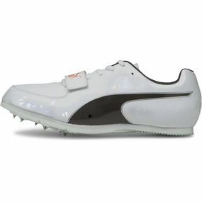 Puma evoSpeed Long Jump 6 Field Event Spikes - White Puma athletic shoes for urban lifestyle