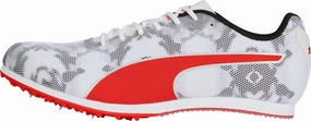 Puma evoSpeed Star 8 Running Spikes - White Puma athletic shoes for urban lifestyle