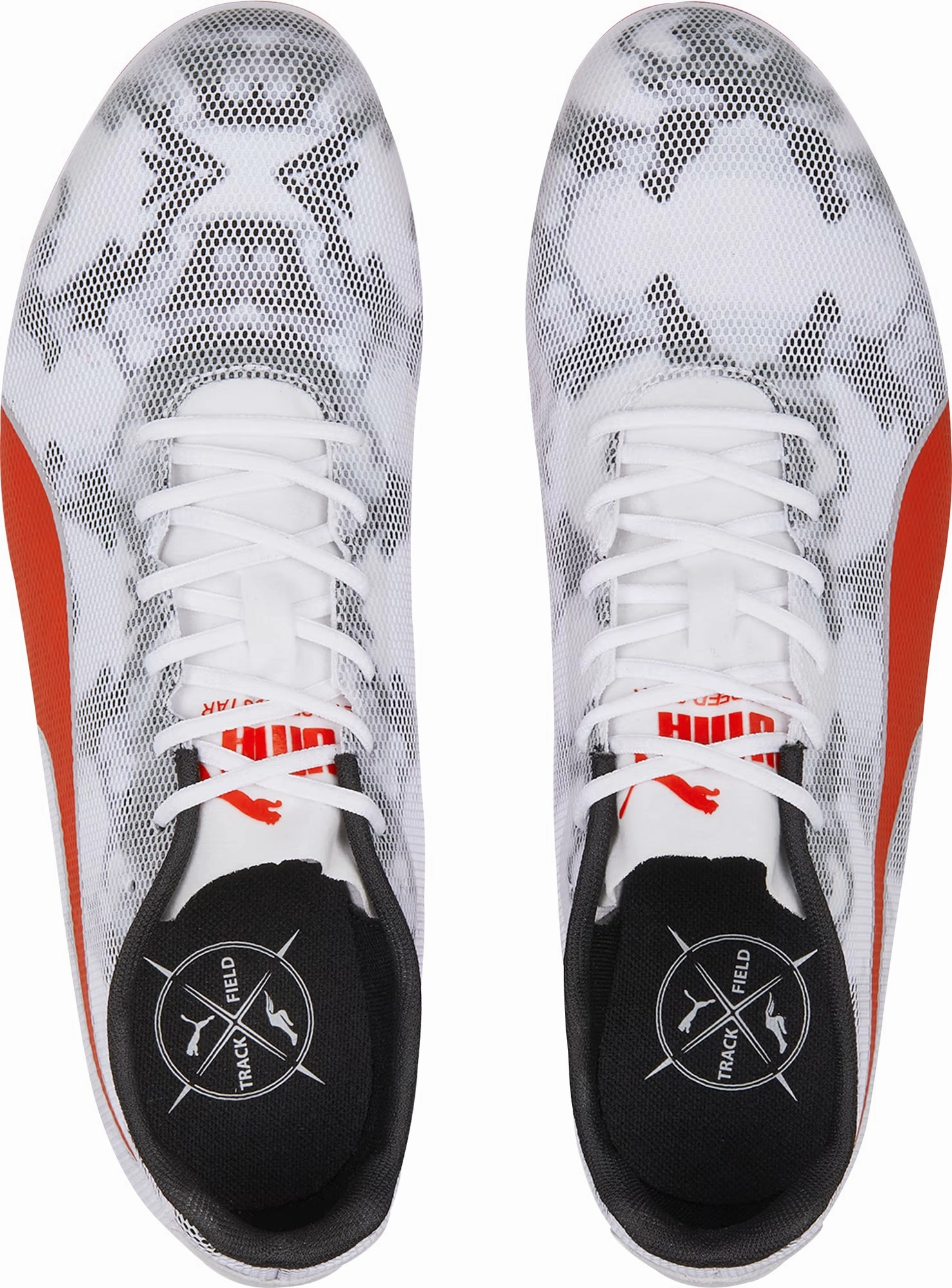 Puma evoSpeed Star 8 Running Spikes - White Bold Sneakers