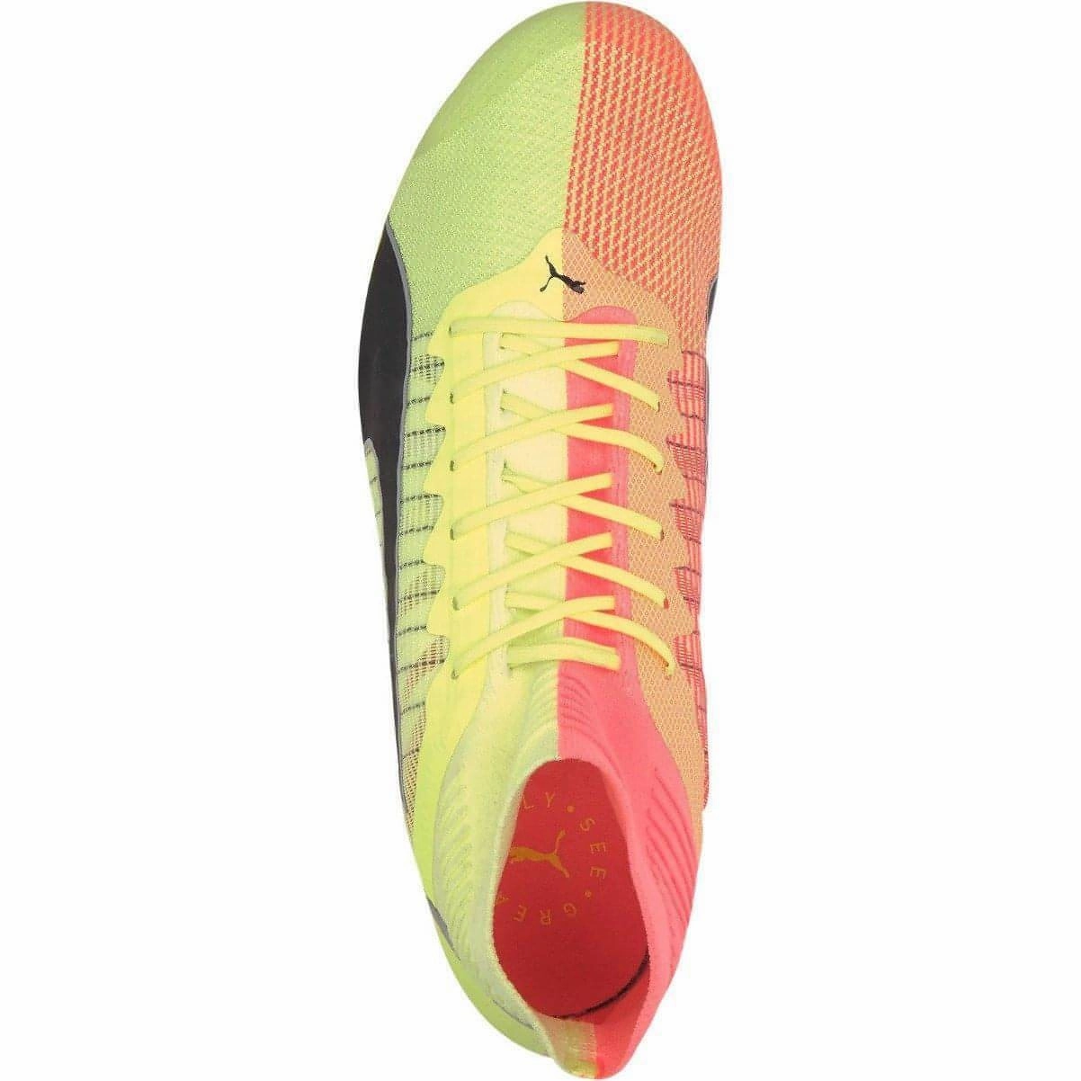 Puma evoSPEED Tokyo Future Mid Running Spikes - Yellow Bold Sneakers