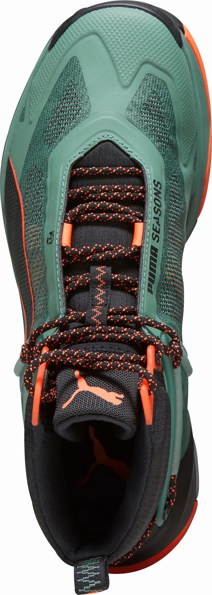 Puma Explore Nitro Mid Mens Walking Boots - Green Bold Sneakers