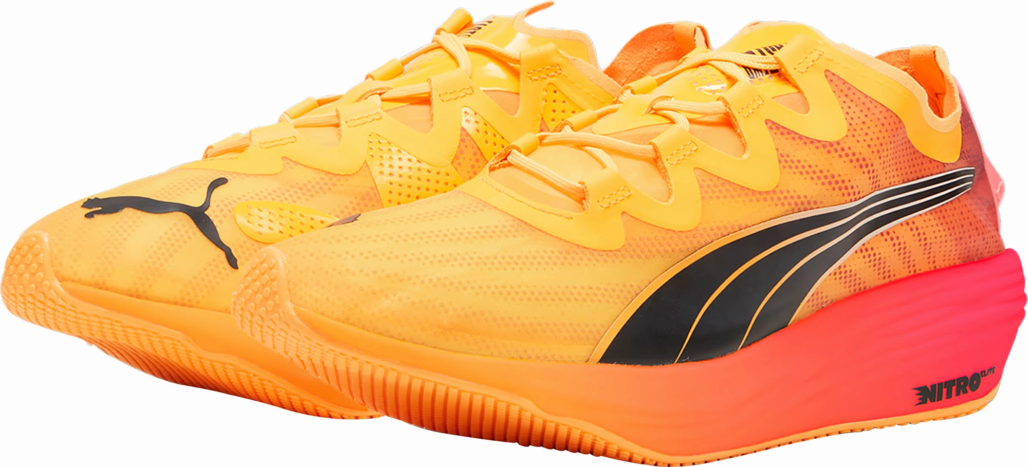 Puma Fast-FWD Nitro Elite Mens Running Shoes - Orange Cozy Footwear