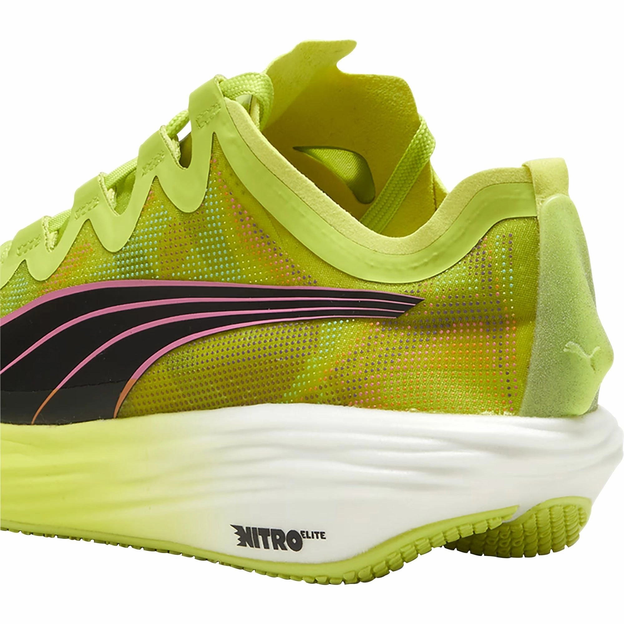Puma Fast-FWD Nitro Elite Womens Running Shoes - Green Bold Sneakers