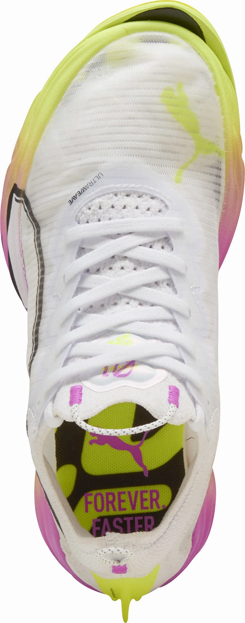 Puma Fast-R Nitro Elite 2 Ekiden Glow Mens Running Shoes - White Bold Sneakers