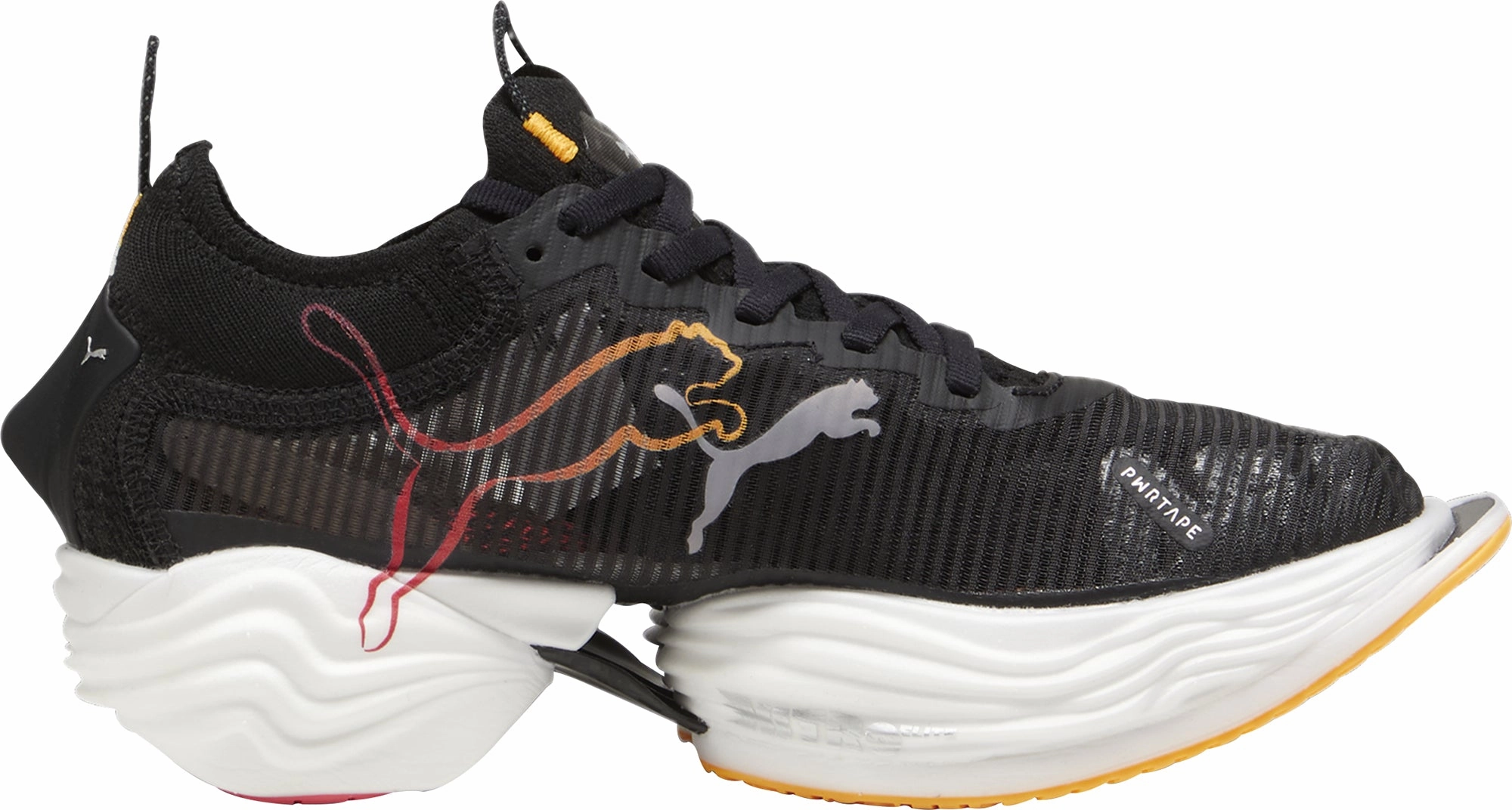 Puma Fast-R Nitro Elite 2 Mens Running Shoes - Black Bold Sneakers