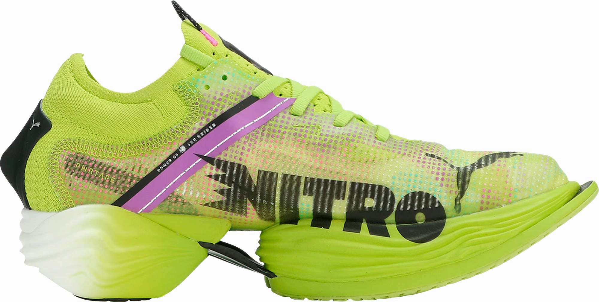 Puma Fast-R Nitro Elite 2 Mens Running Shoes - Green Cozy Footwear