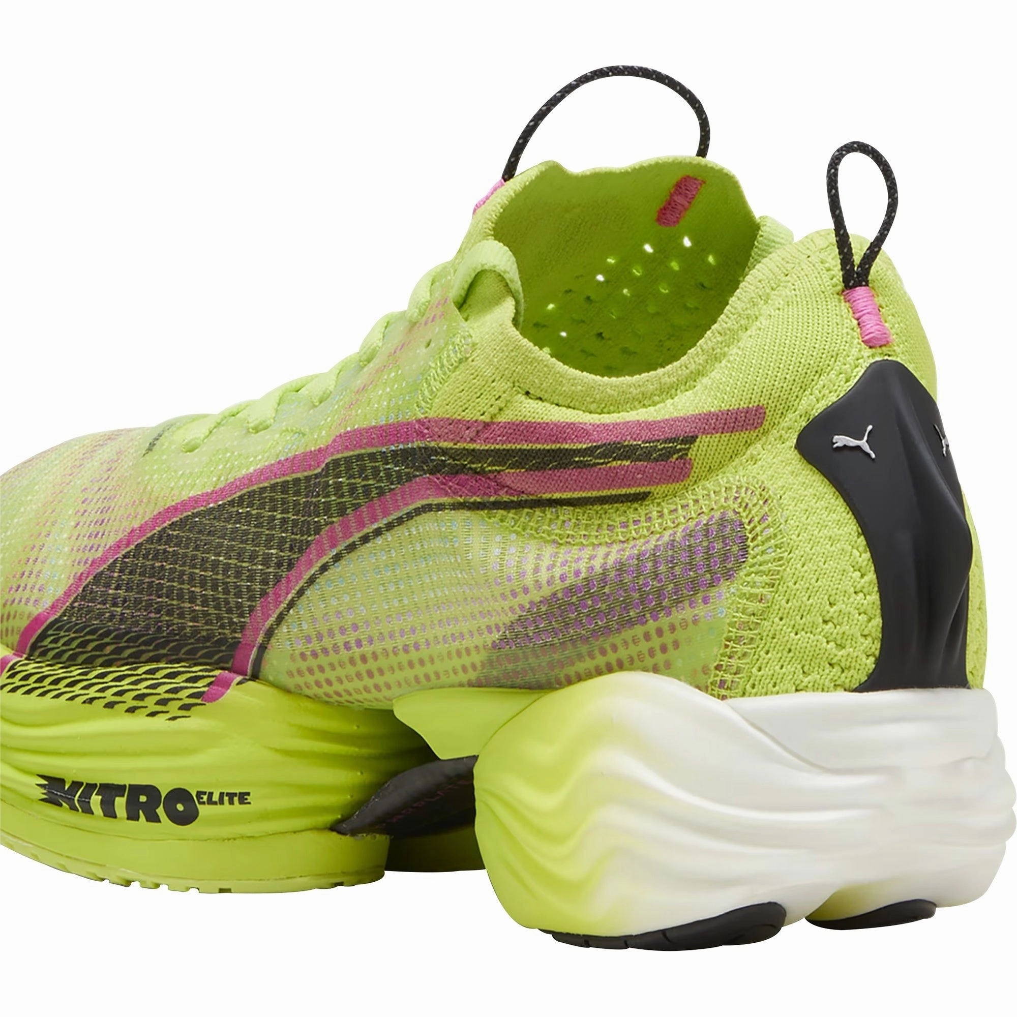 Puma Fast-R Nitro Elite 2 Mens Running Shoes - Green Cozy Footwear