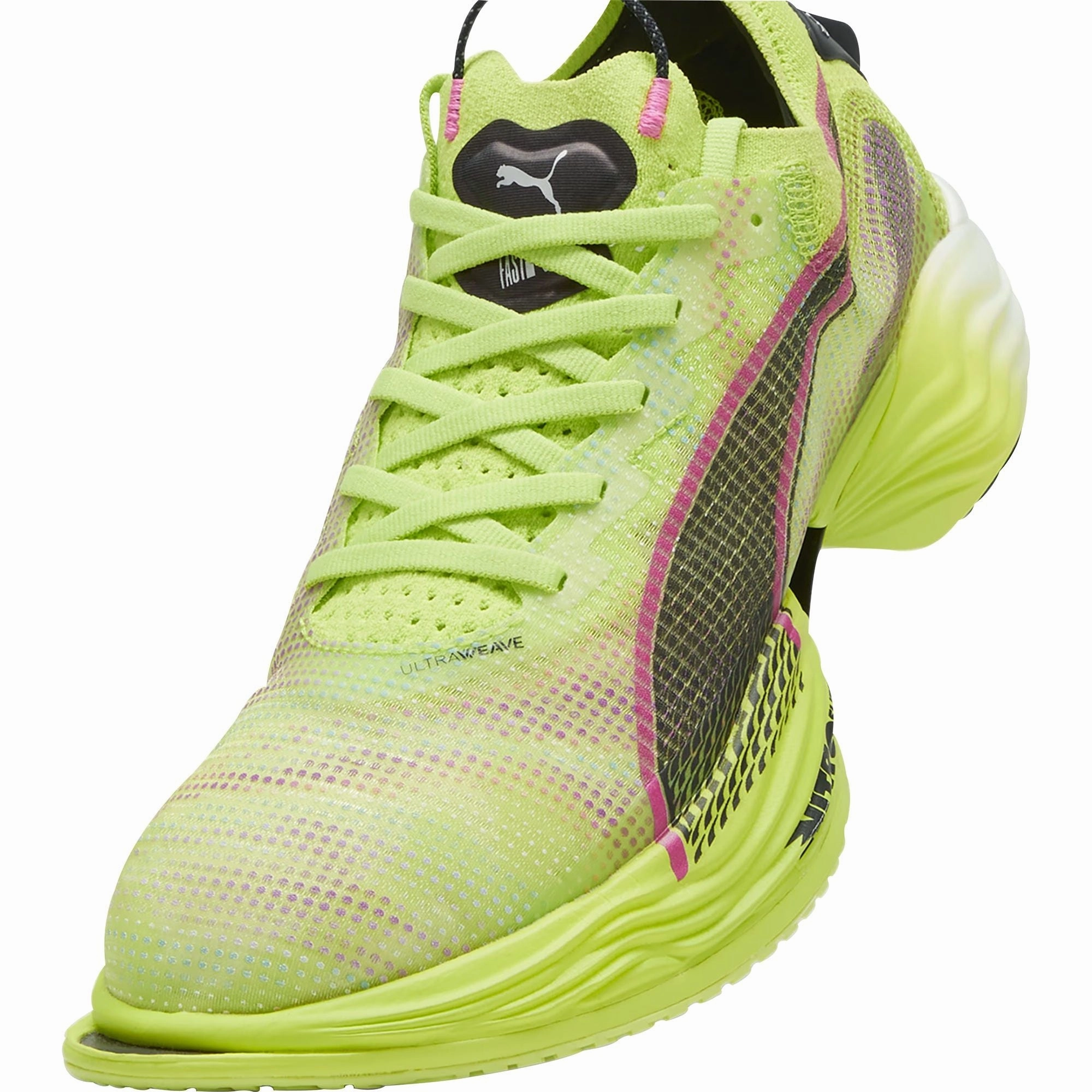 Puma Fast-R Nitro Elite 2 Mens Running Shoes - Green Cozy Footwear