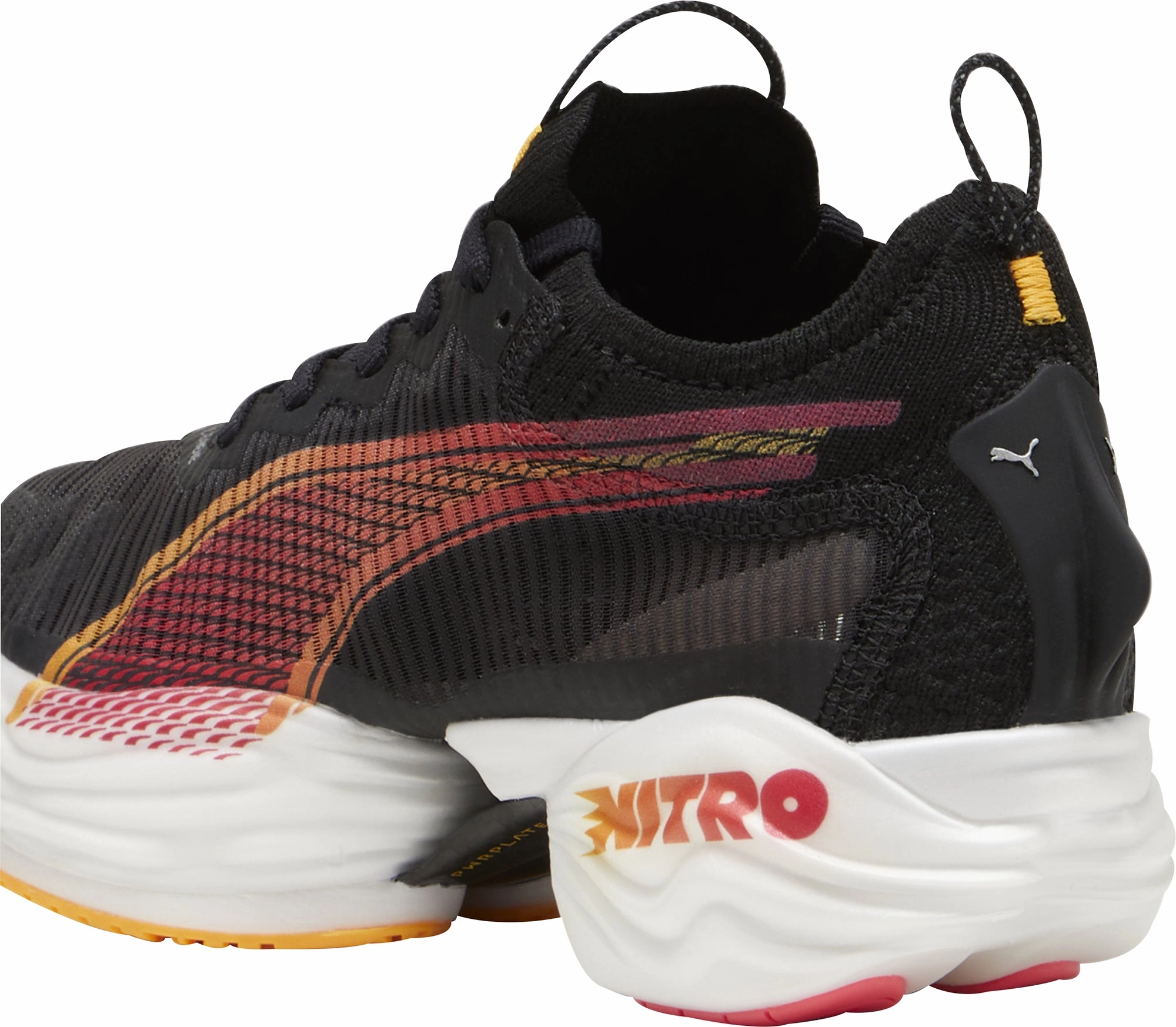 Puma Fast-R Nitro Elite 2 Womens Running Shoes - Black Bold Sneakers