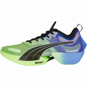 Puma Fast-R Nitro Elite Mens Running Shoes - Blue Puma athletic shoes for urban lifestyle