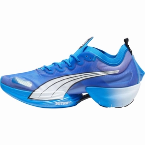 Puma Fast-R Nitro Elite Mens Running Shoes - Blue Puma athletic shoes for urban lifestyle