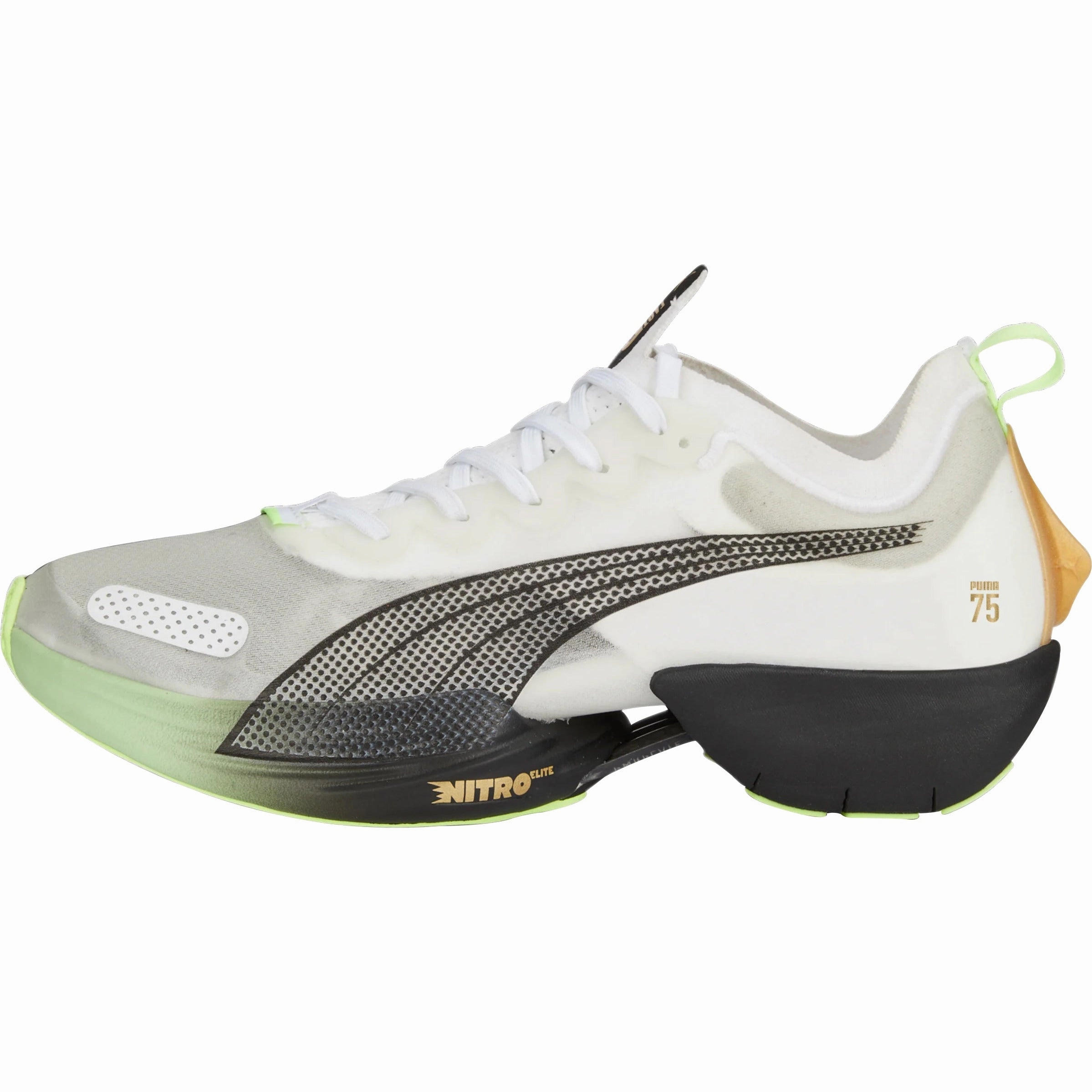 Puma Fast-R Nitro Elite Mens Running Shoes - White Puma athletic shoes for urban lifestyle