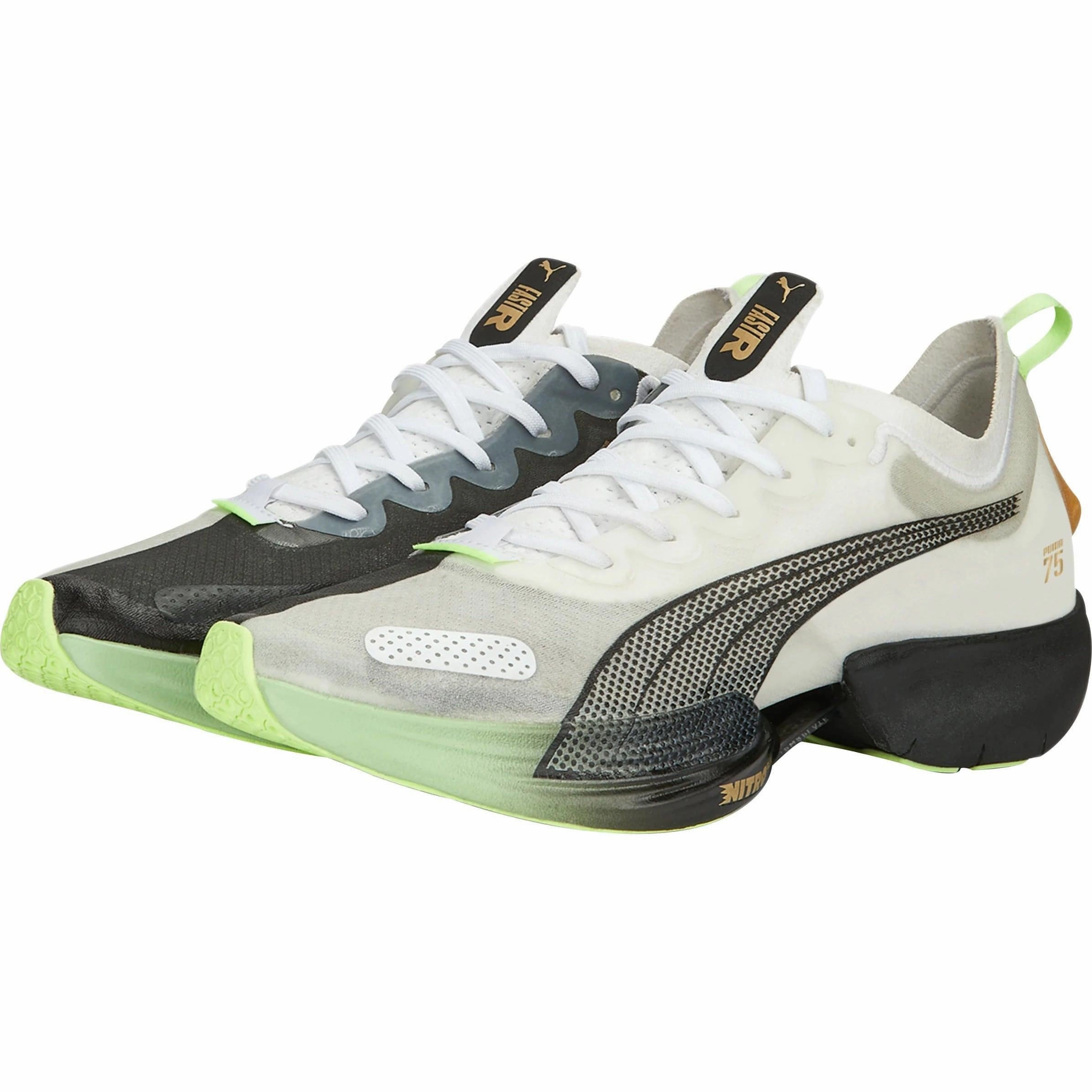 Puma Fast-R Nitro Elite Mens Running Shoes - White Bold Sneakers
