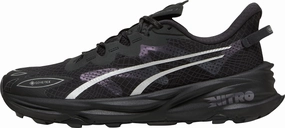 Puma Fast-Trac Nitro 3 GORE-TEX Mens Trail Running Shoes - Black Puma sport shoes with bold branding