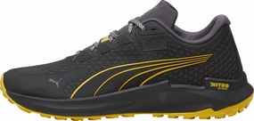 Puma Fast-Trac Nitro GORE-TEX Mens Trail Running Shoes - Black Puma athletic shoes for urban lifestyle