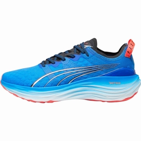 Puma ForeverRun Nitro Mens Running Shoes - Blue Puma athletic shoes for urban lifestyle