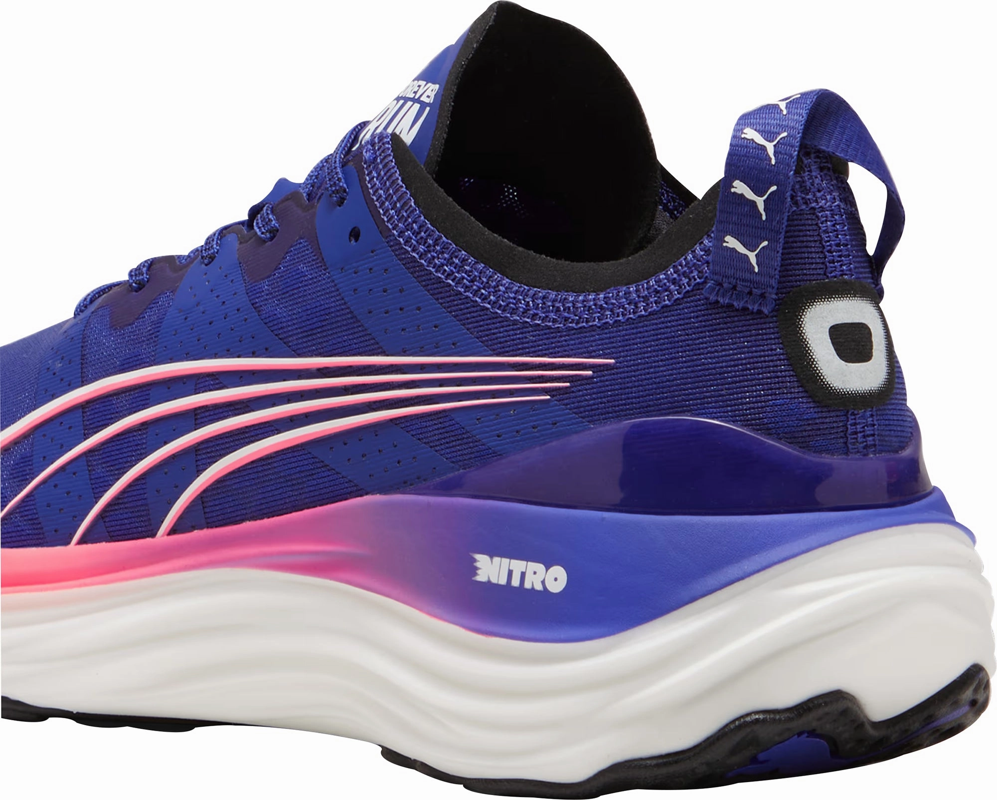 Puma ForeverRun Nitro Mens Running Shoes - Navy Bold Sneakers