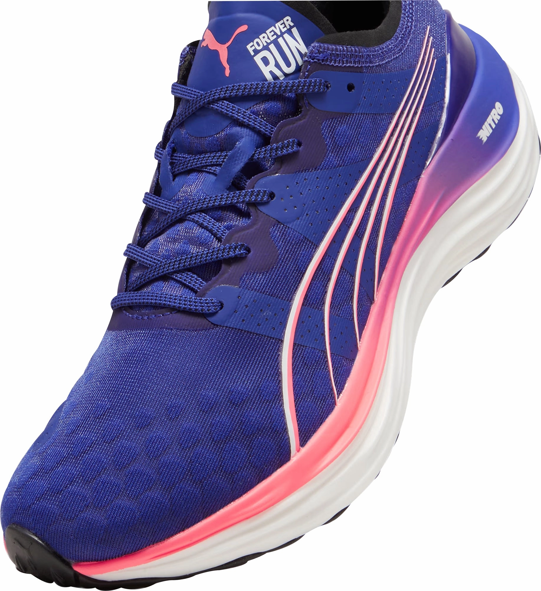 Puma ForeverRun Nitro Mens Running Shoes - Navy Bold Sneakers