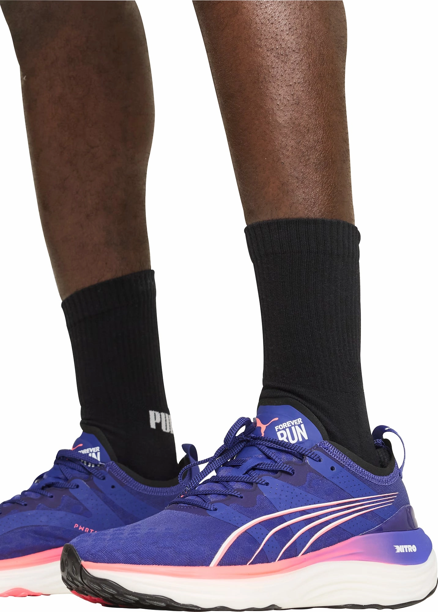 Puma ForeverRun Nitro Mens Running Shoes - Navy Bold Sneakers