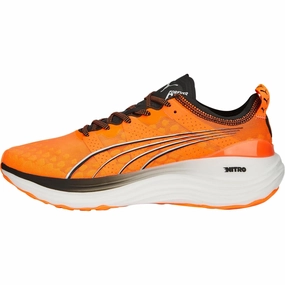 Puma ForeverRun Nitro Mens Running Shoes - Orange Puma athletic shoes for urban lifestyle