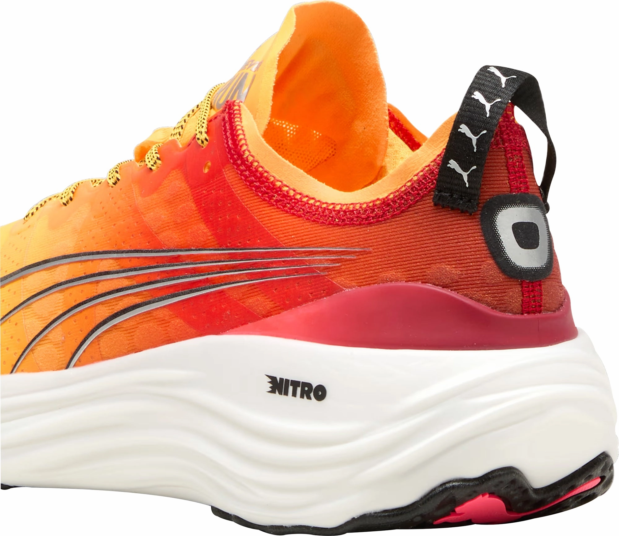 Puma ForeverRun Nitro Mens Running Shoes - Orange Bold Sneakers