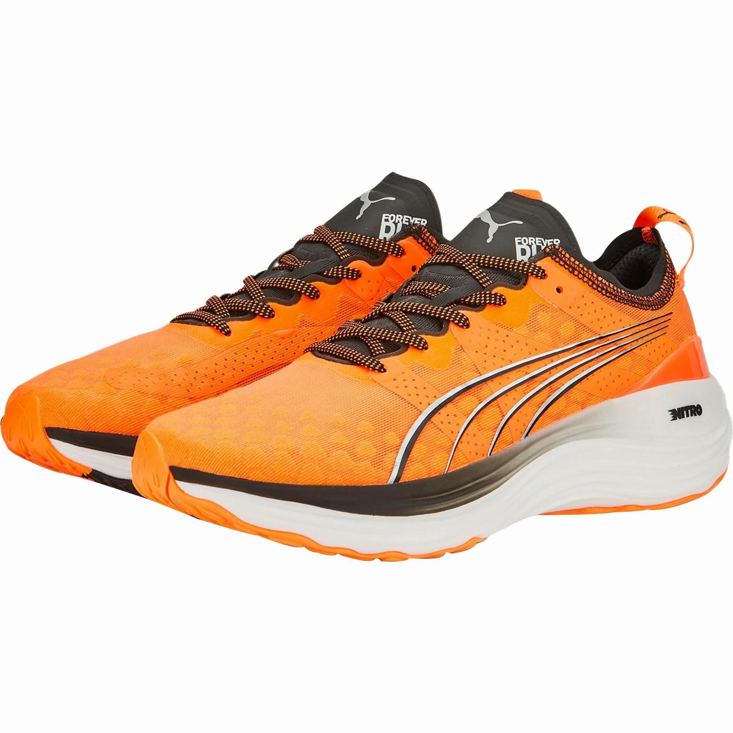 Puma ForeverRun Nitro Mens Running Shoes - Orange Bold Sneakers