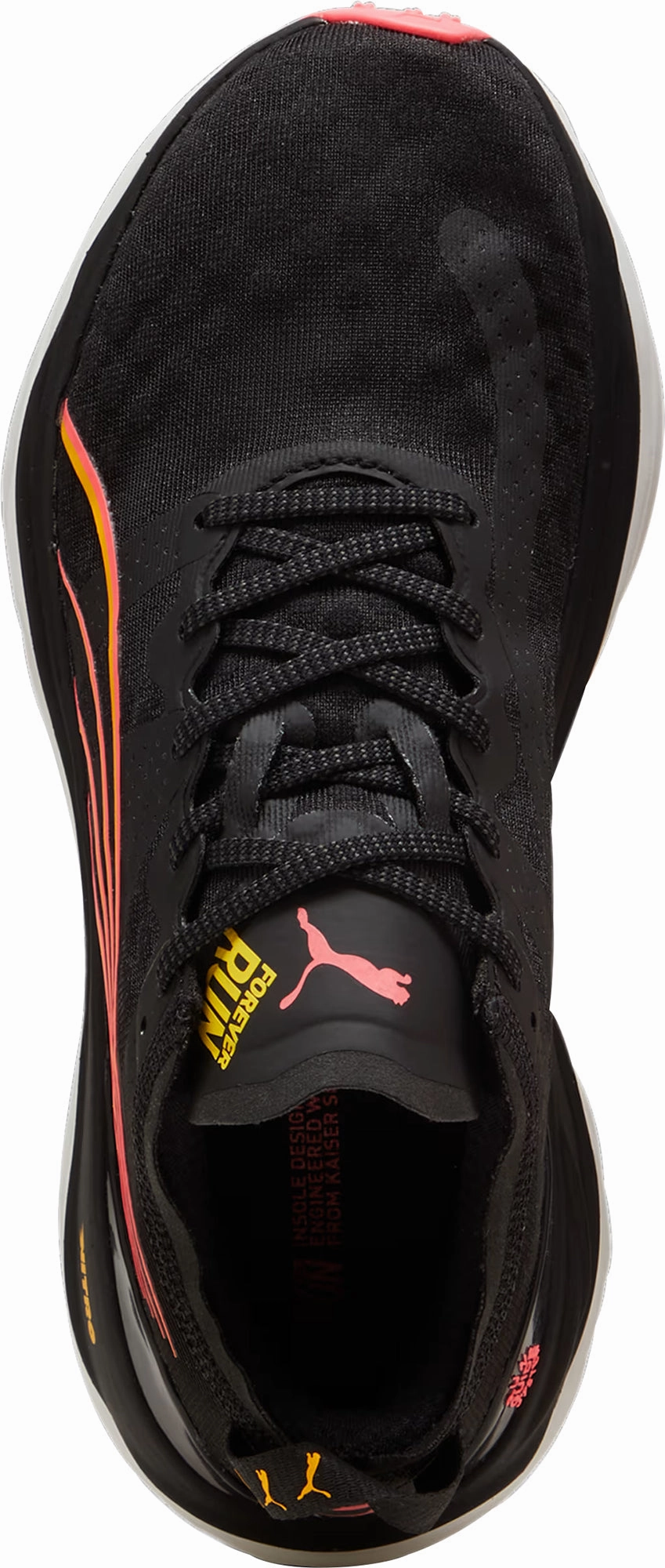Puma ForeverRun Nitro Womens Running Shoes - Black Bold Sneakers
