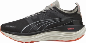 Puma ForeverRun Nitro WTR Mens Running Shoes - Black Puma athletic shoes for urban lifestyle