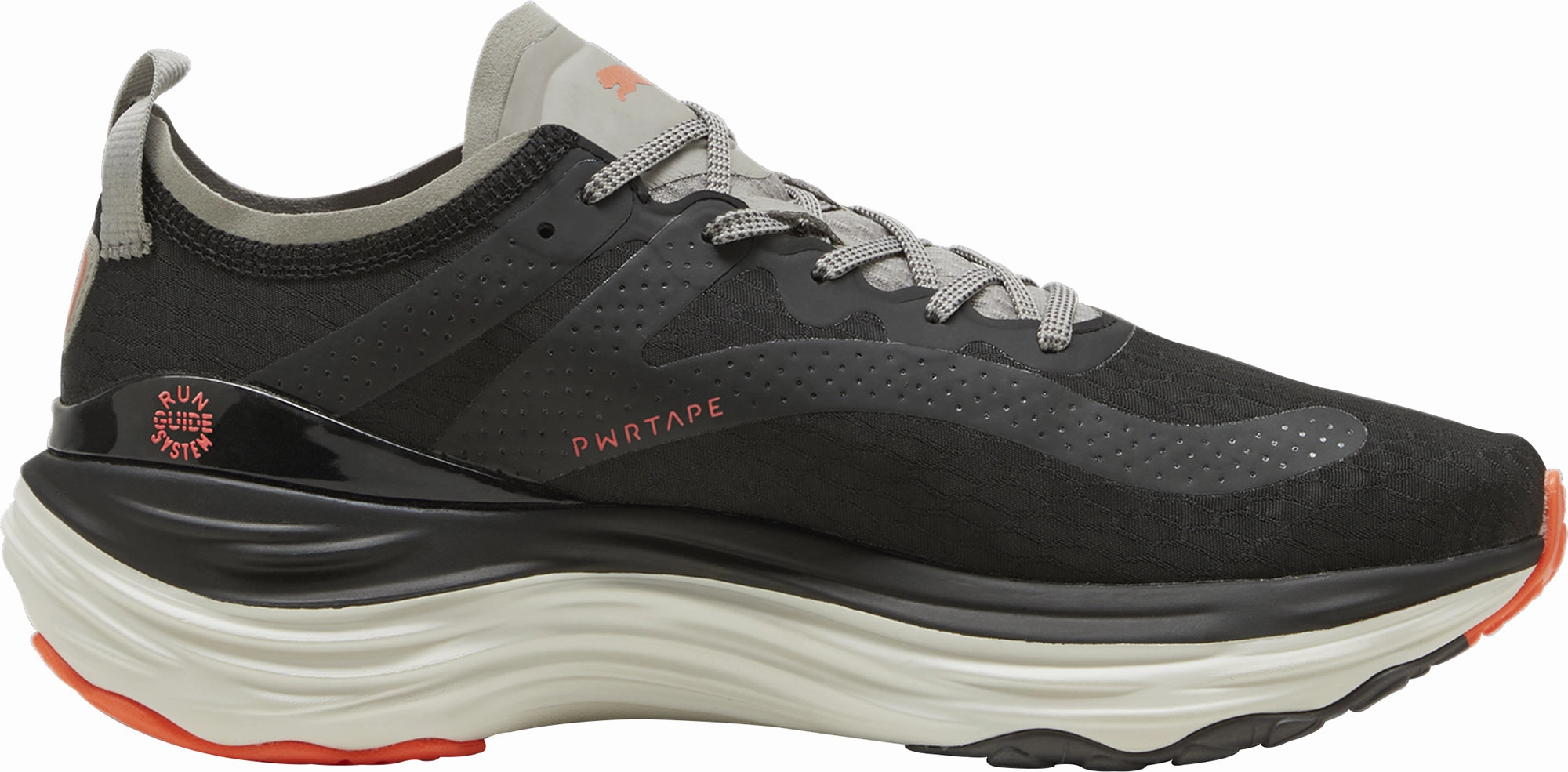 Puma ForeverRun Nitro WTR Mens Running Shoes - Black Bold Sneakers