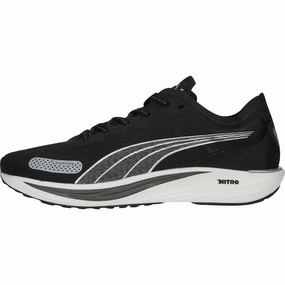 Puma Liberate Nitro 2 Mens Running Shoes - Black Puma athletic shoes for urban lifestyle
