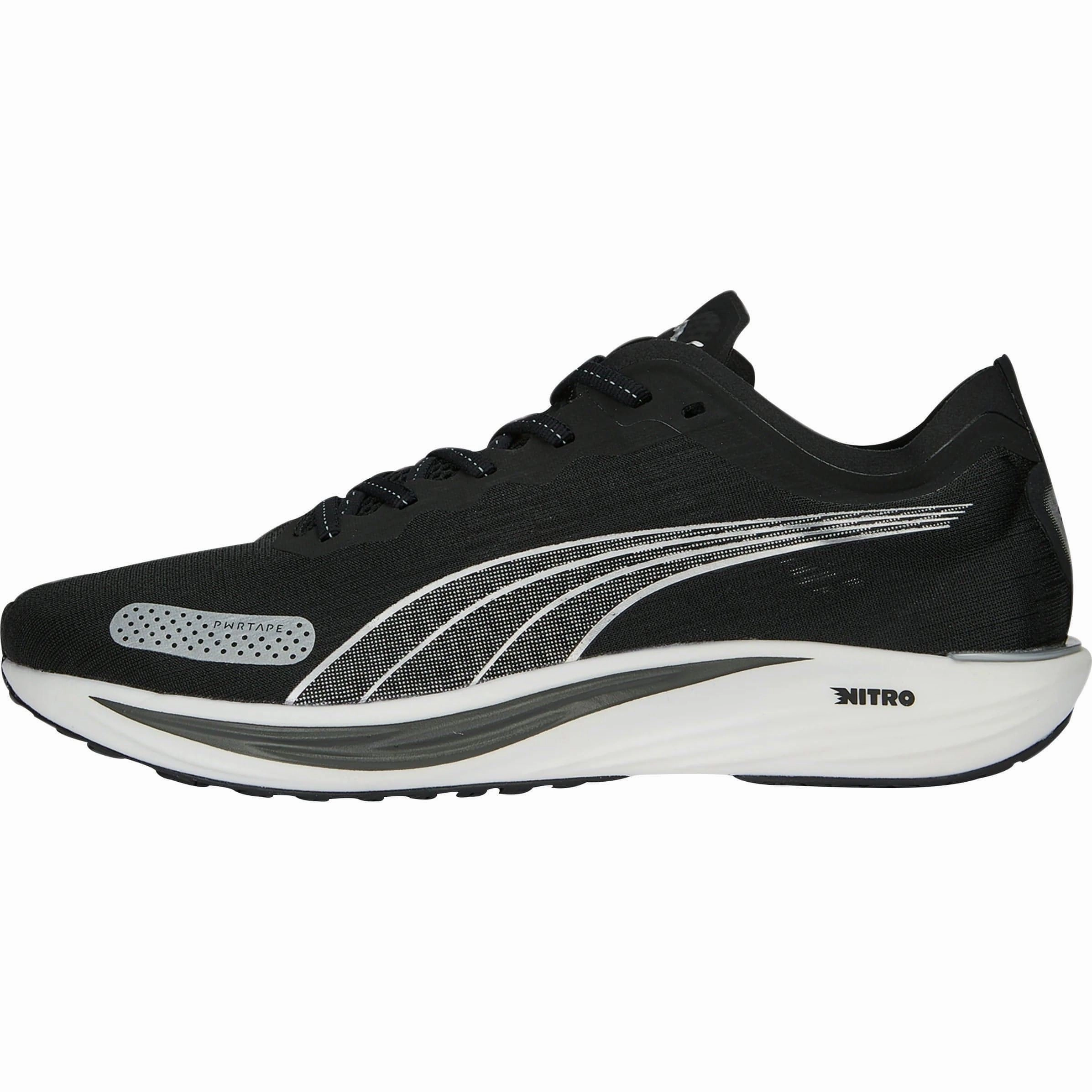 Puma Liberate Nitro 2 Mens Running Shoes - Black Puma athletic shoes for urban lifestyle
