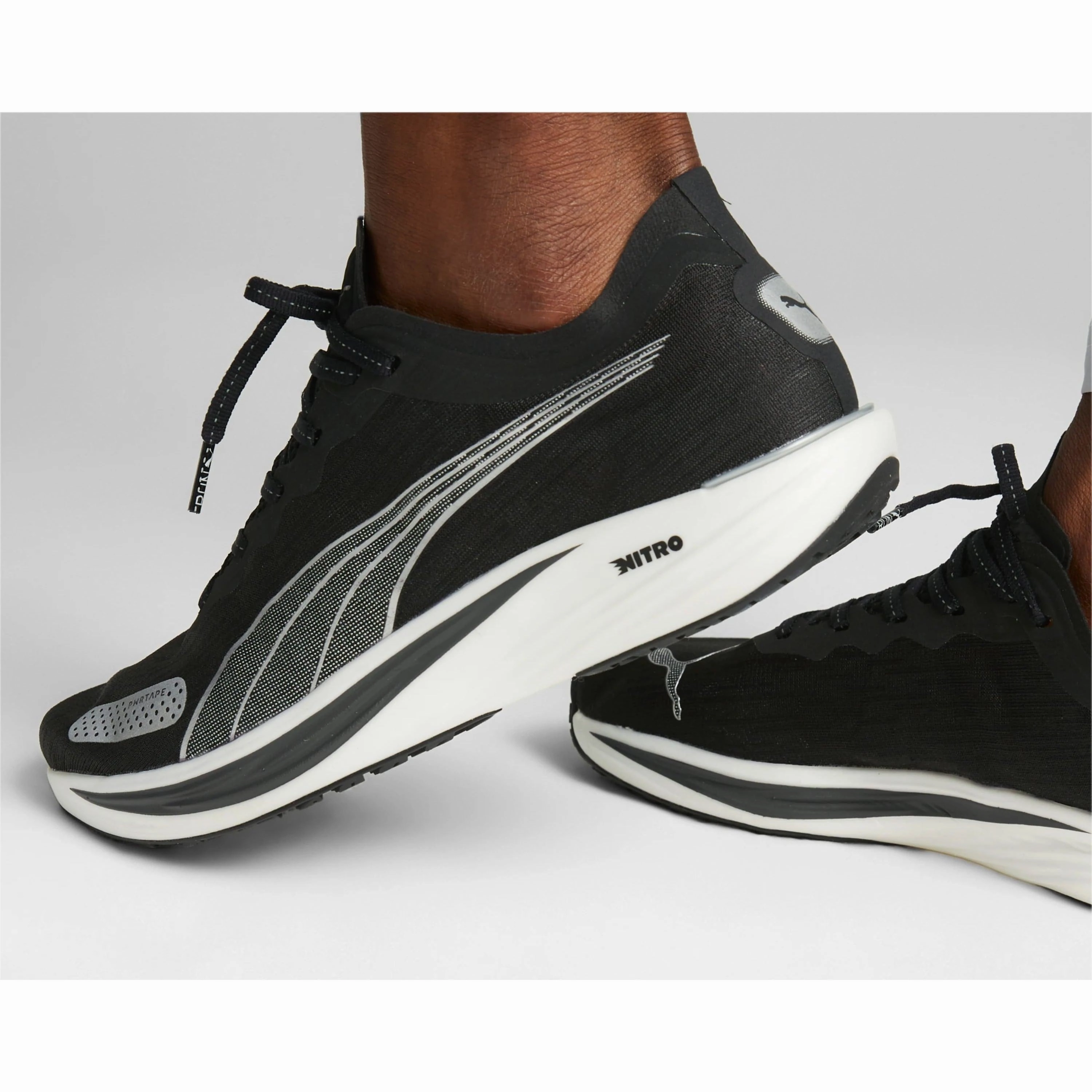 Puma Liberate Nitro 2 Mens Running Shoes - Black Bold Sneakers