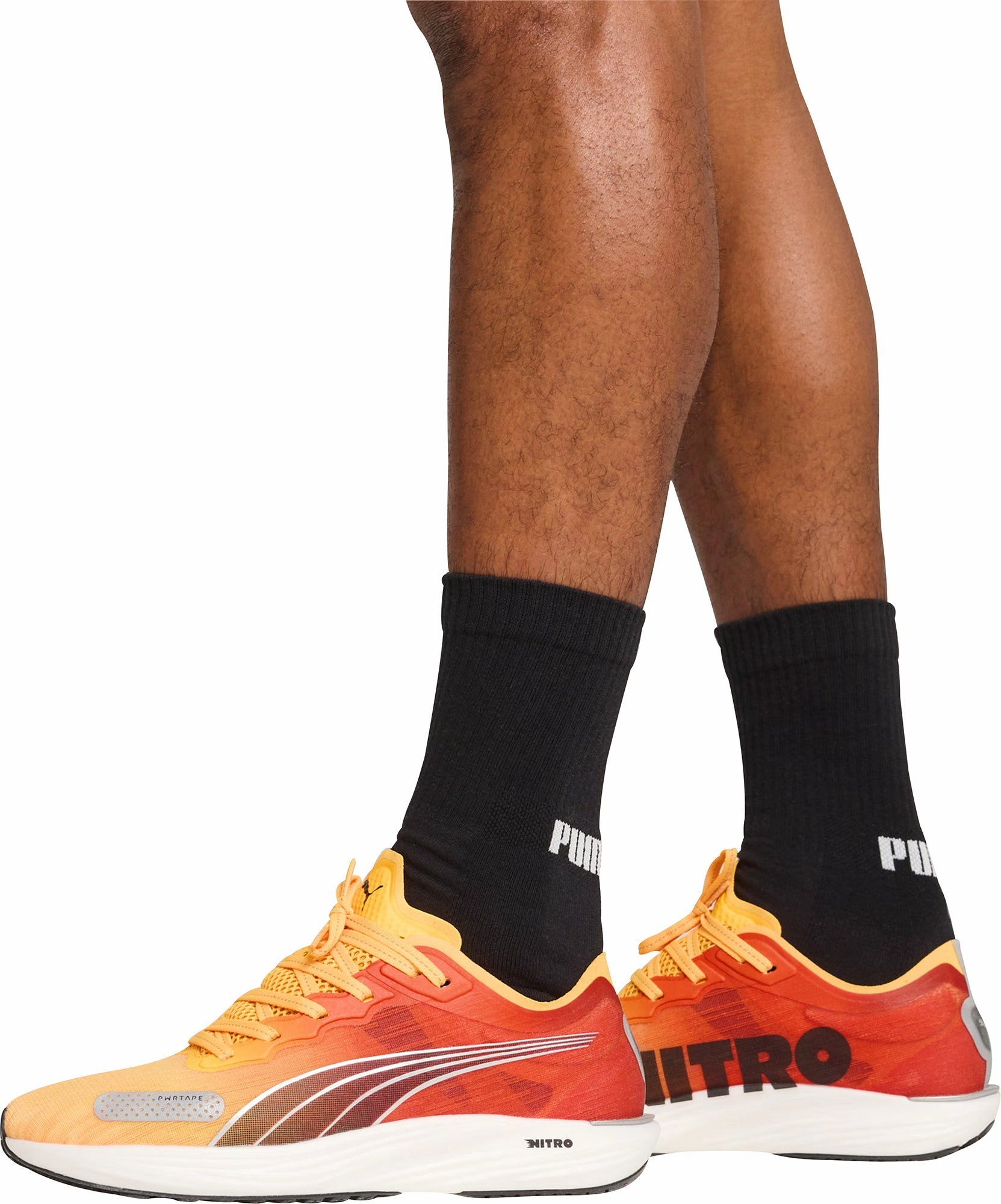 Puma Liberate Nitro 2 Mens Running Shoes - Orange Bold Sneakers