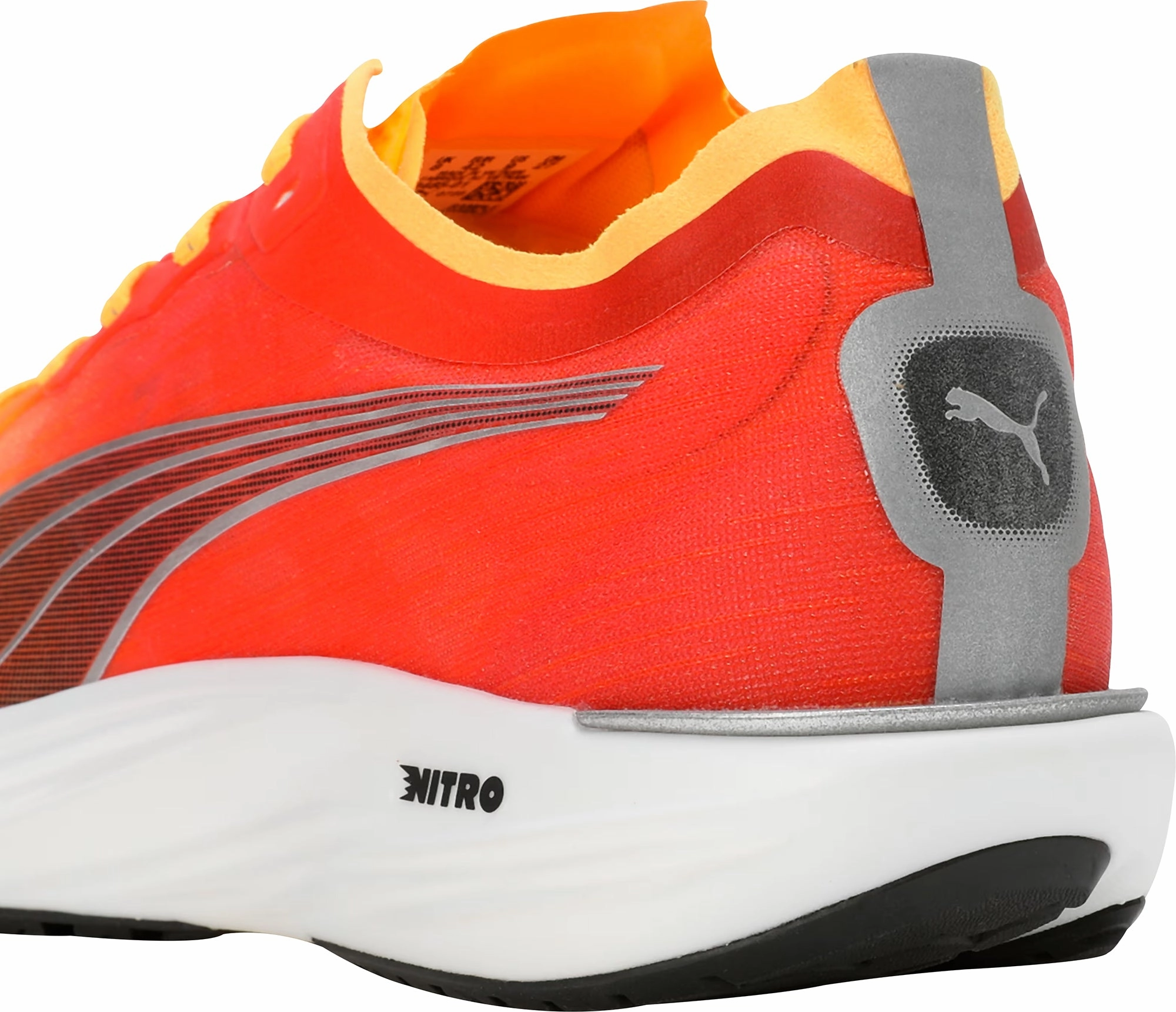 Puma Liberate Nitro 2 Mens Running Shoes - Orange Bold Sneakers