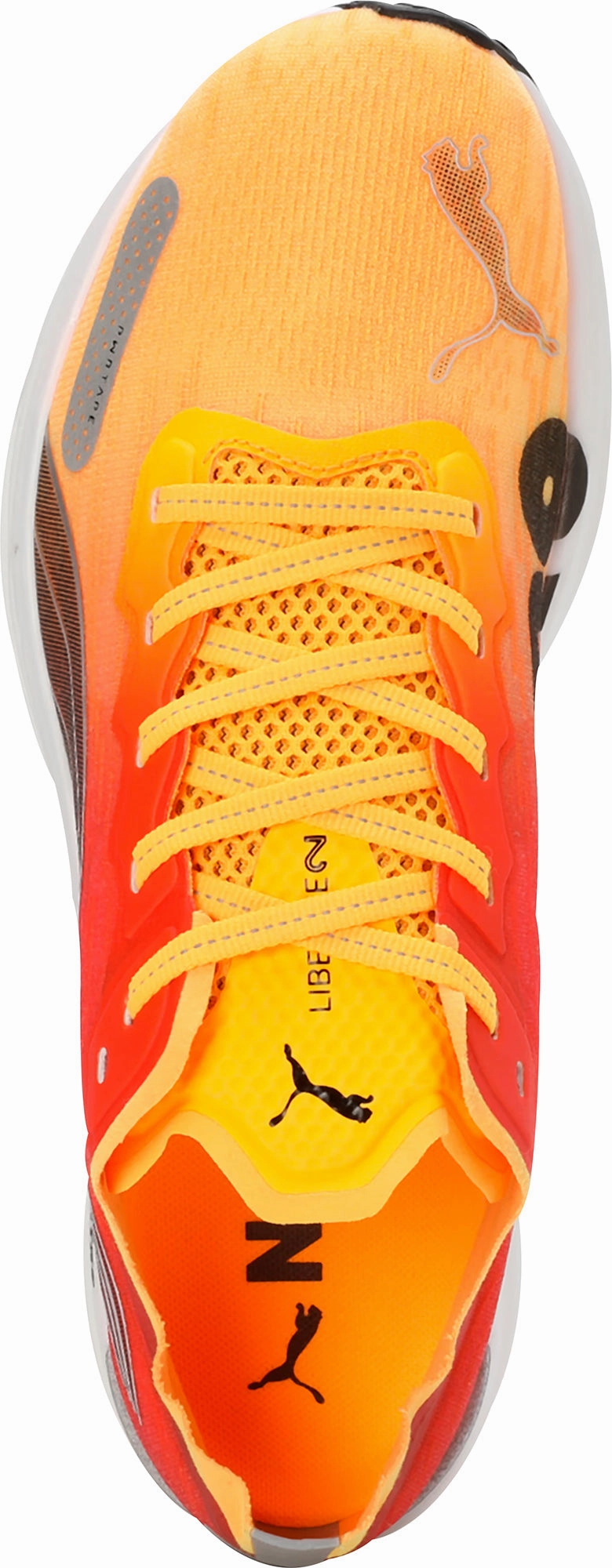 Puma Liberate Nitro 2 Mens Running Shoes - Orange Bold Sneakers