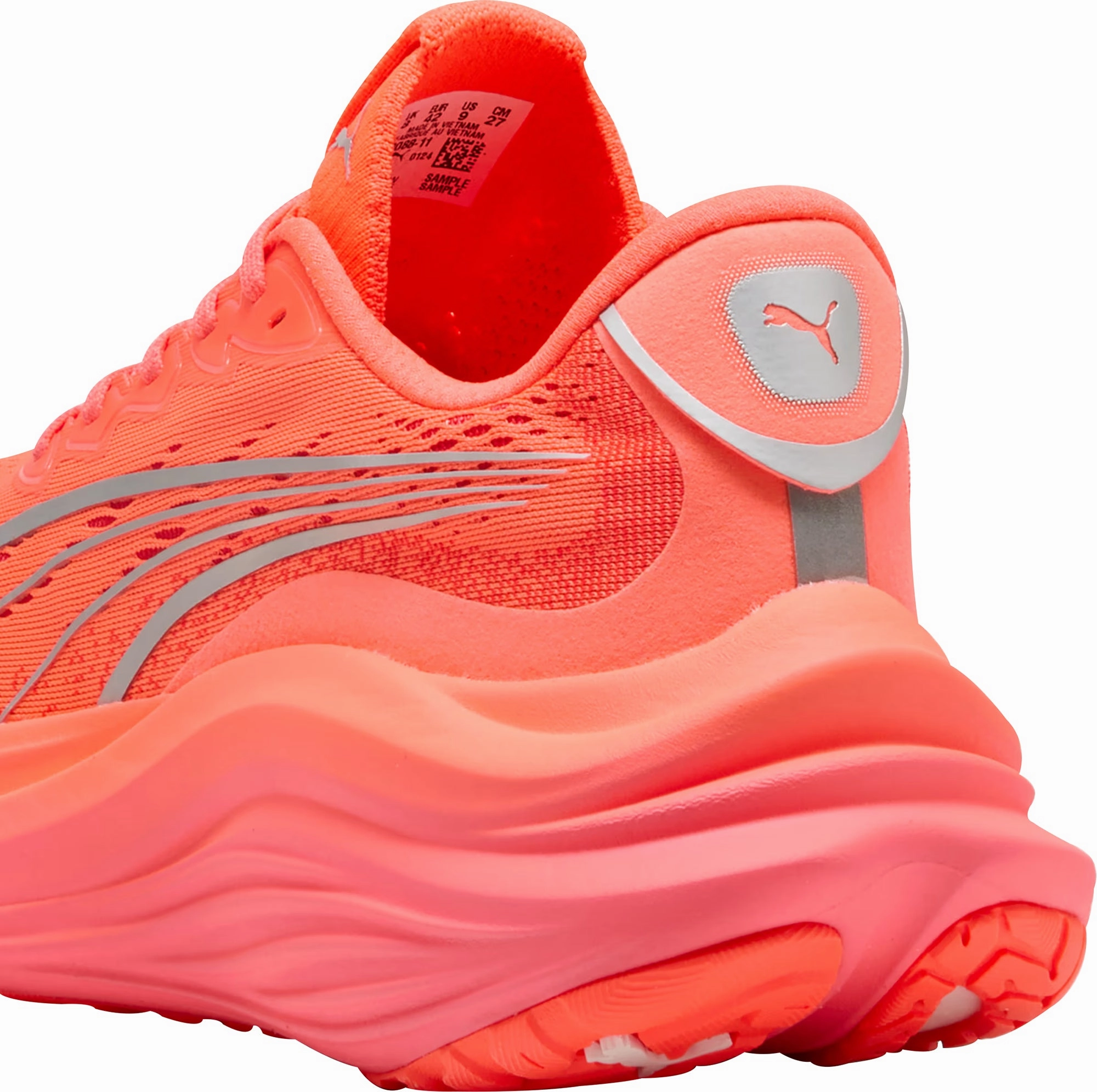 Puma MagMax Nitro Mens Running Shoes - Red Cozy Footwear