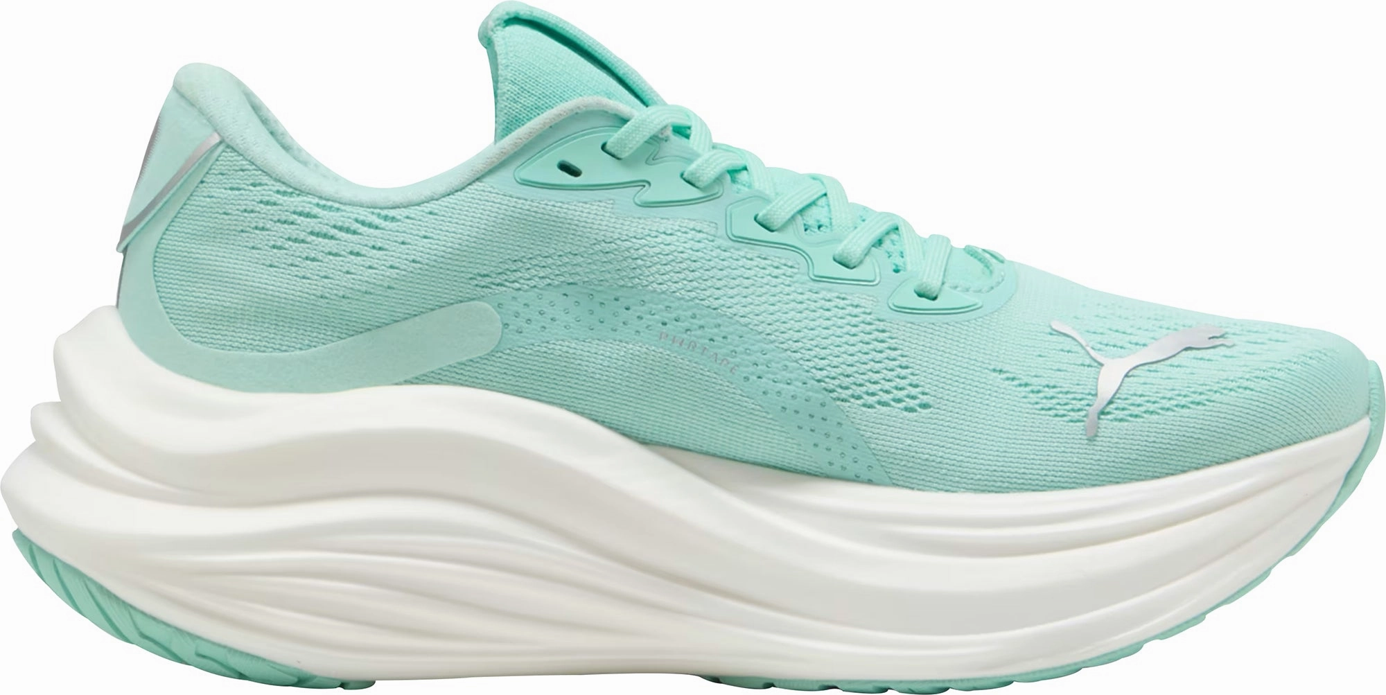 Puma MagMax Nitro Womens Running Shoes - Green Cozy Footwear