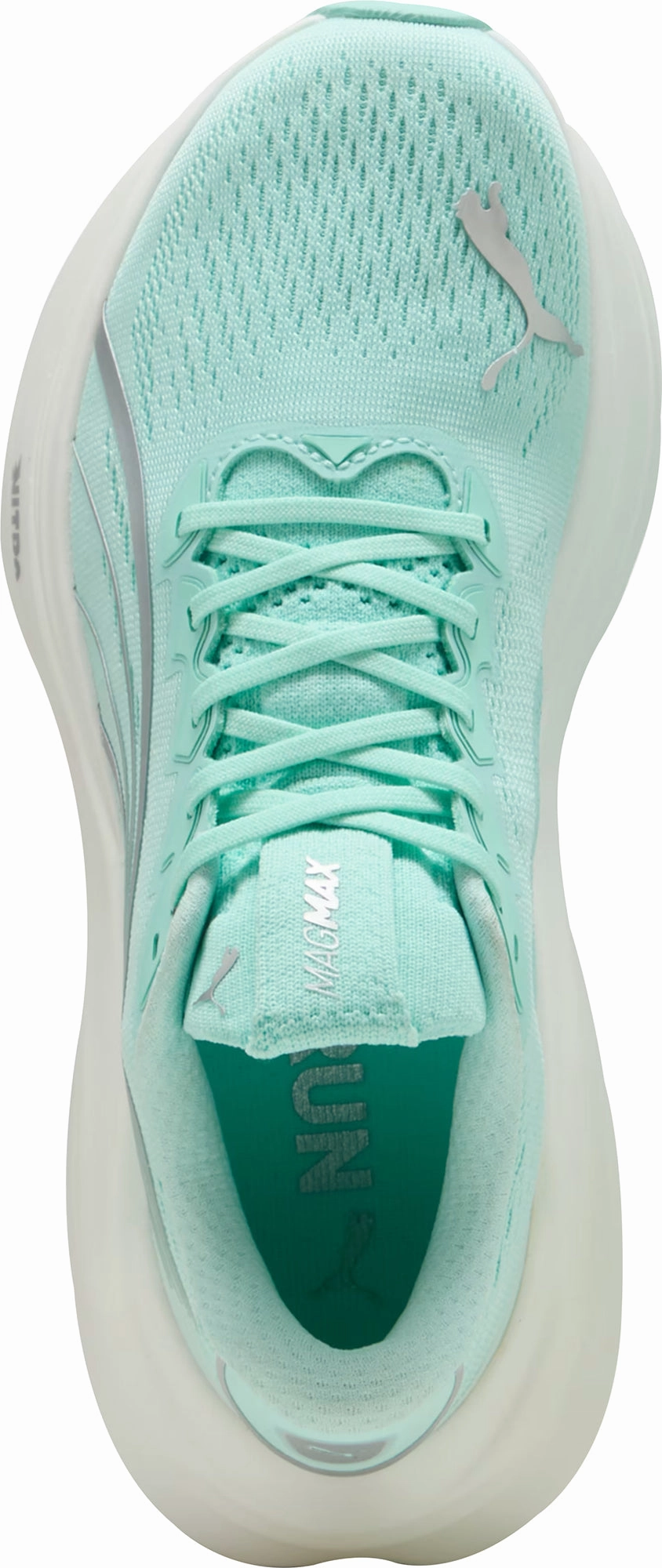 Puma MagMax Nitro Womens Running Shoes - Green Cozy Footwear