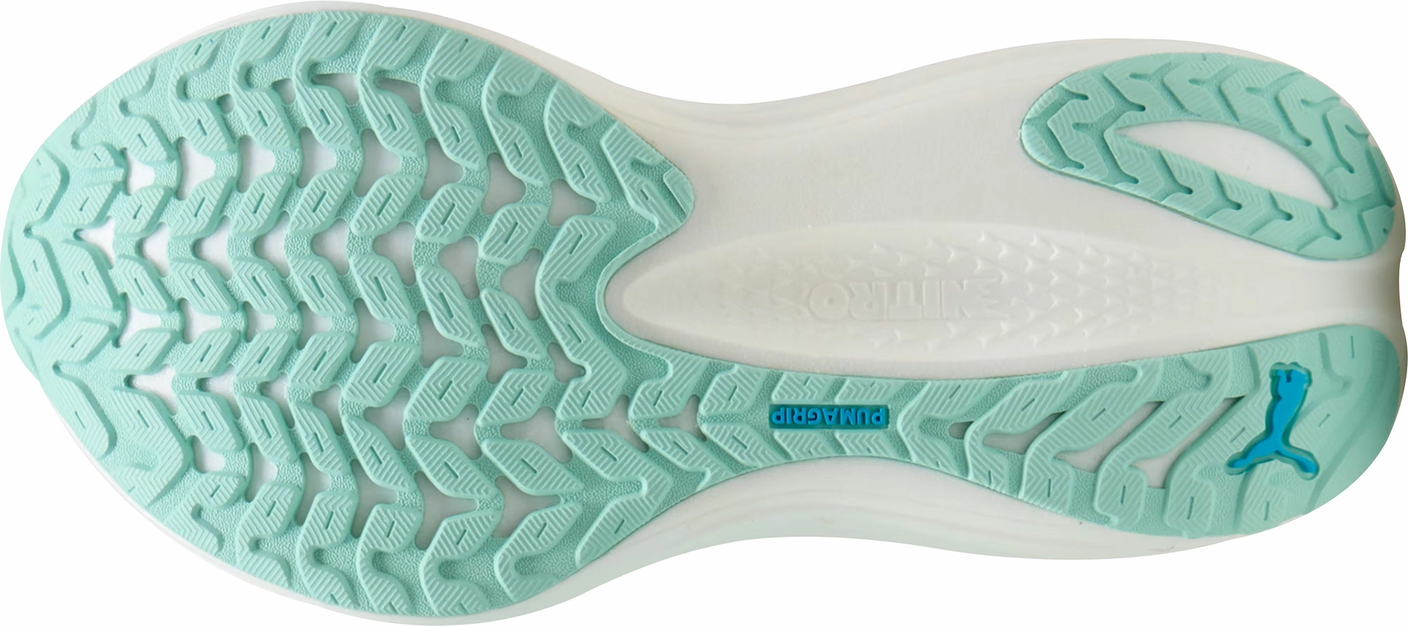 Puma MagMax Nitro Womens Running Shoes - Green Cozy Footwear