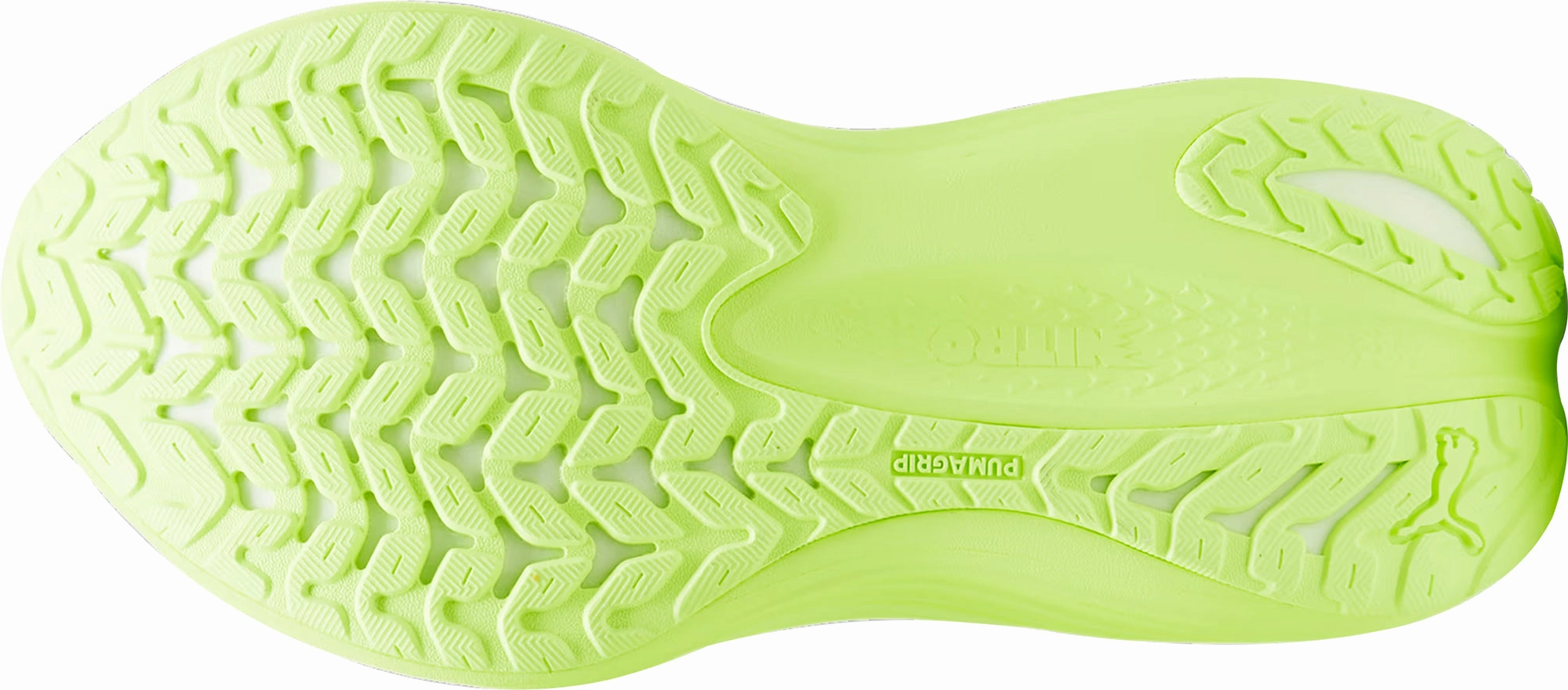Puma MagMax Nitro Womens Running Shoes - Green Cozy Footwear